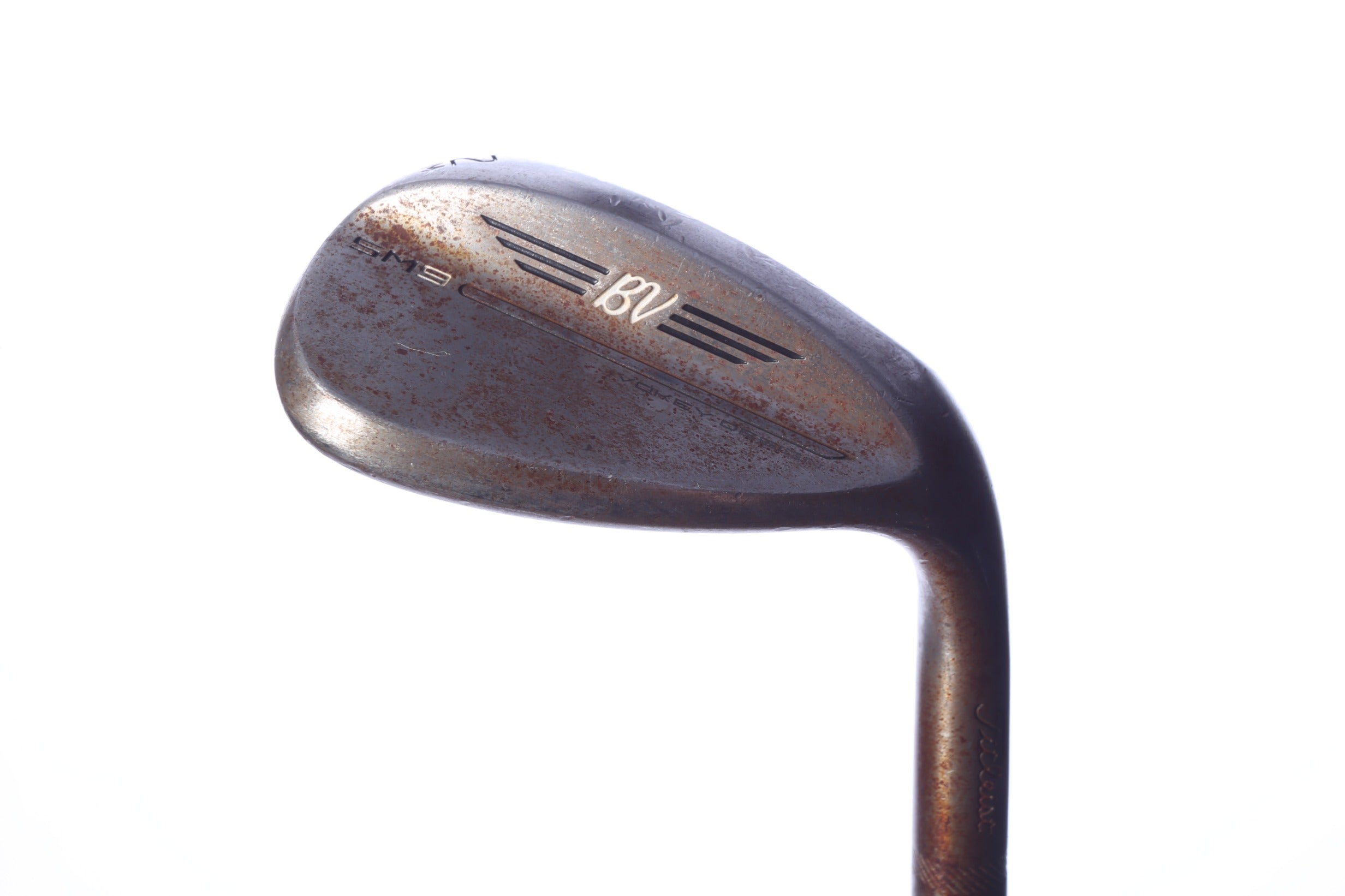 Used Titleist Vokey SM9 Raw Lob Wedge - Right-Handed - 62 Degrees - Stiff Flex