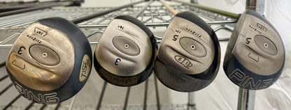 Wholesale Lot of 30 Golf Clubs - Ping Assorted Fairway Woods-Next Round
