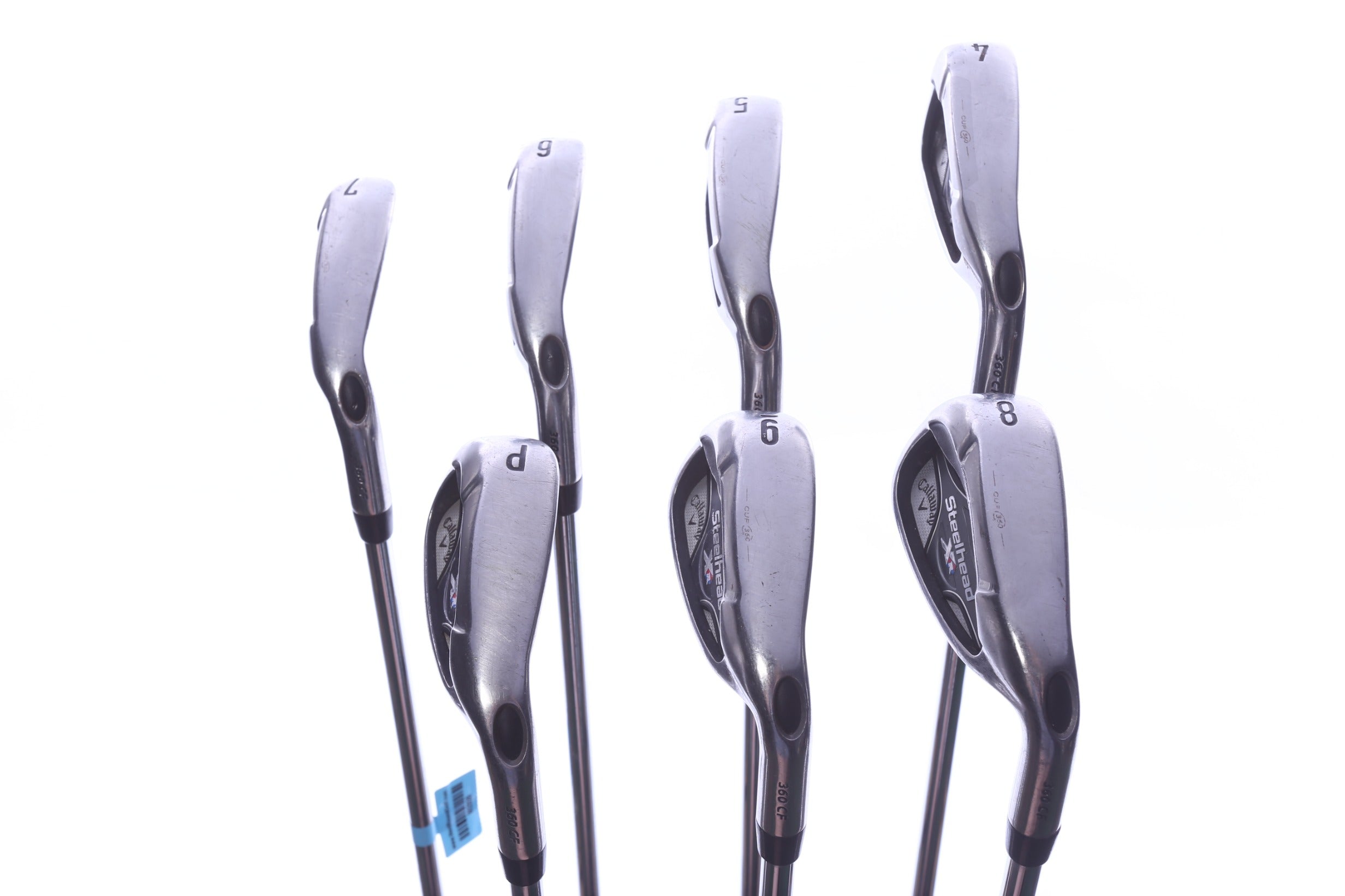 Used Callaway Steelhead XR Iron Set - Right-Handed - 4-PW - Regular Flex