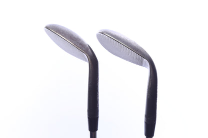 Used Callaway JAWS Full Toe Black Wedge Set - Left-Handed - 54*, 58* - Wedge Flex