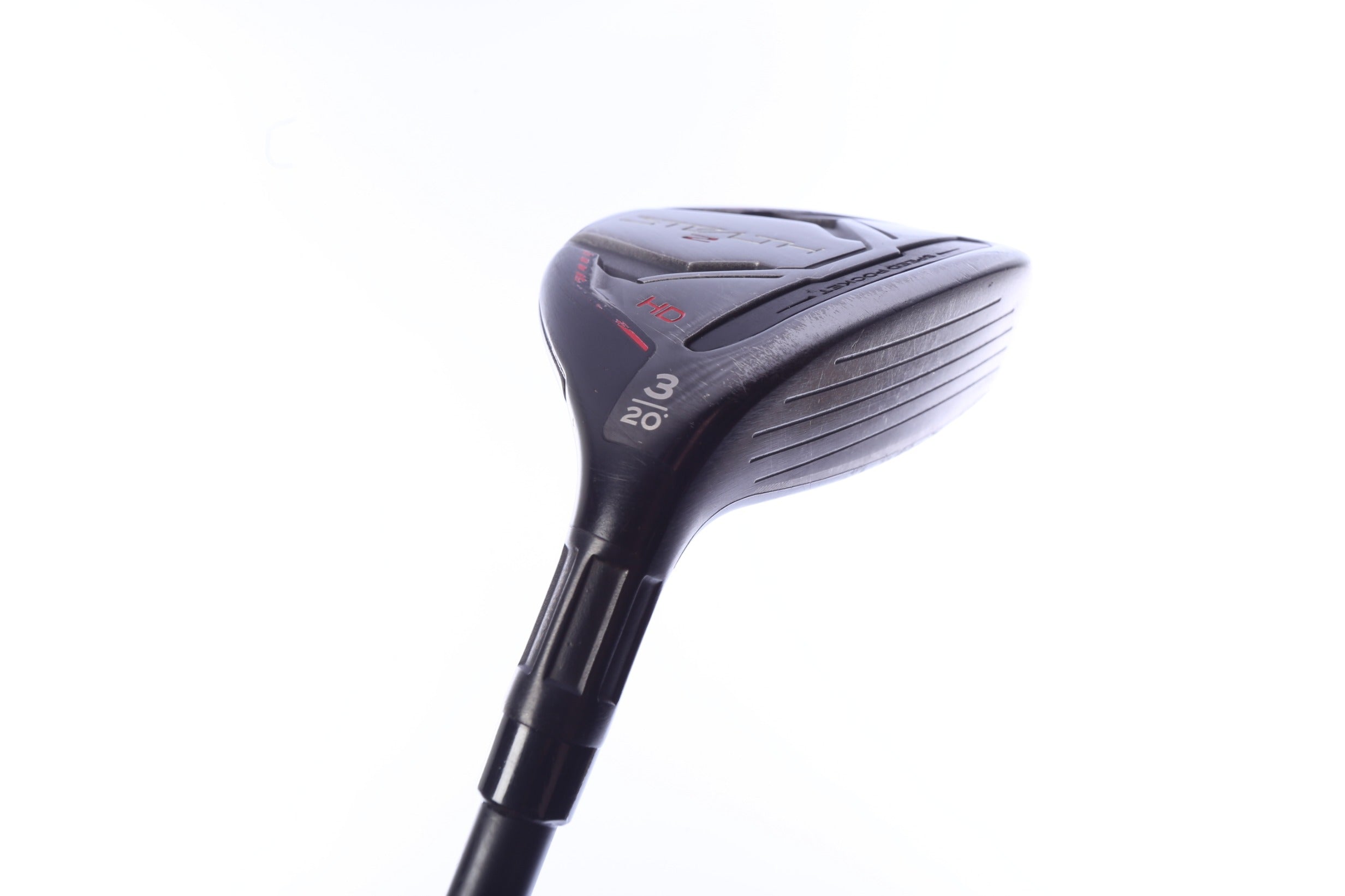 Used TaylorMade STEALTH 2 HD Rescue 3H Hybrid - Right-Handed - 20 Degrees - Stiff Flex