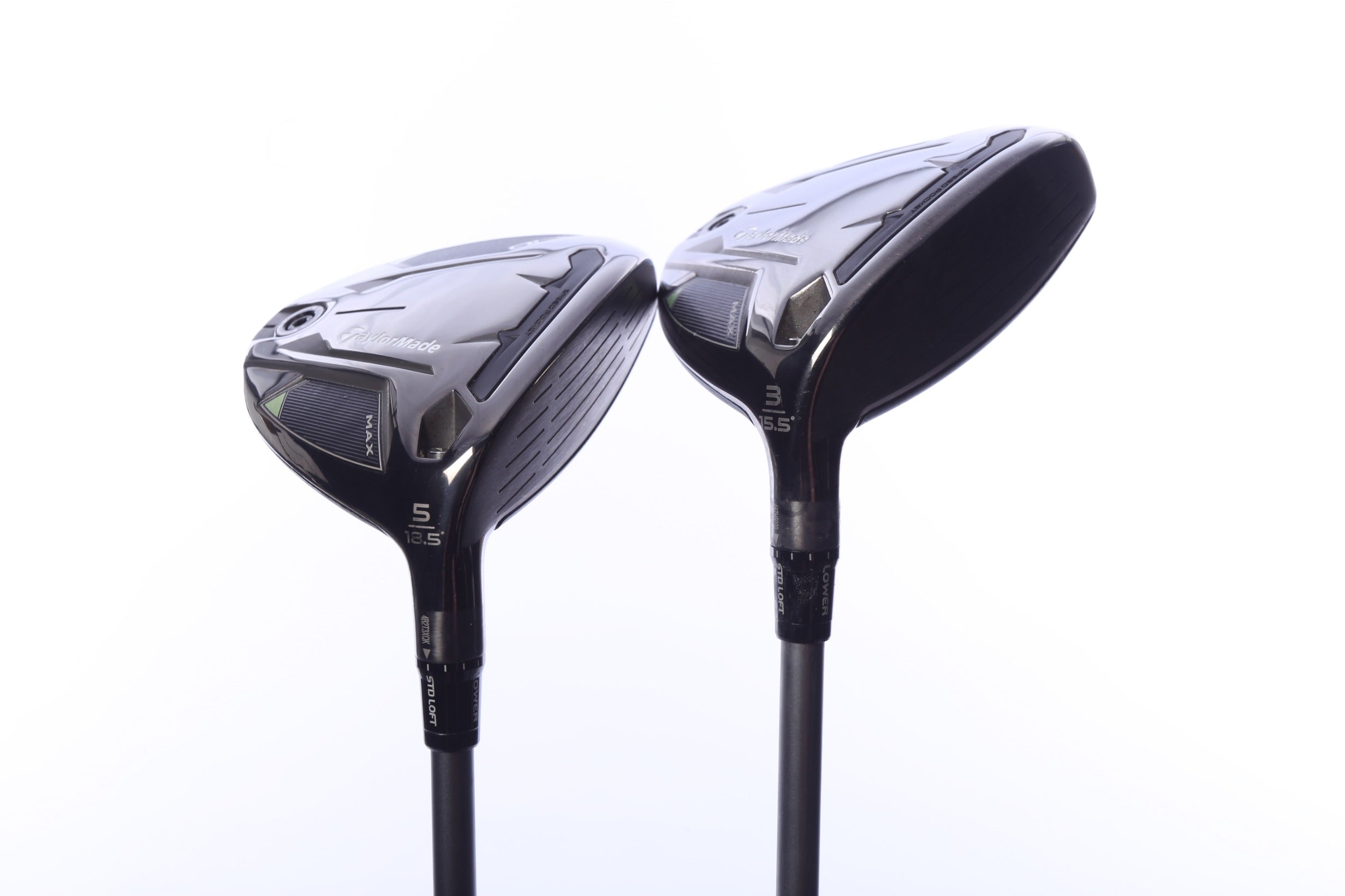Used TaylorMade Qi35 MAX Wood Set - Right-Handed - 3W, 5W - Seniors Flex