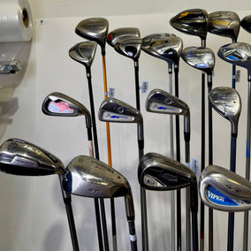 Wholesale Lot of 24 Golf Clubs - Drivers, Woods, Hybrids and Single Irons-Next Round