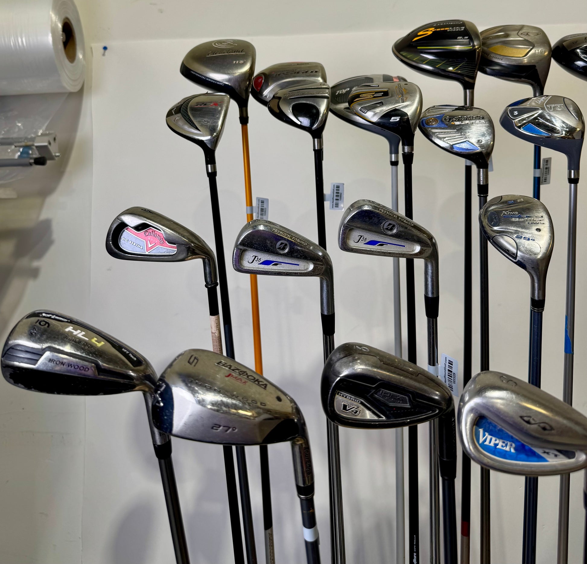 Wholesale Lot of 24 Golf Clubs - Drivers, Woods, Hybrids and Single Irons-Next Round