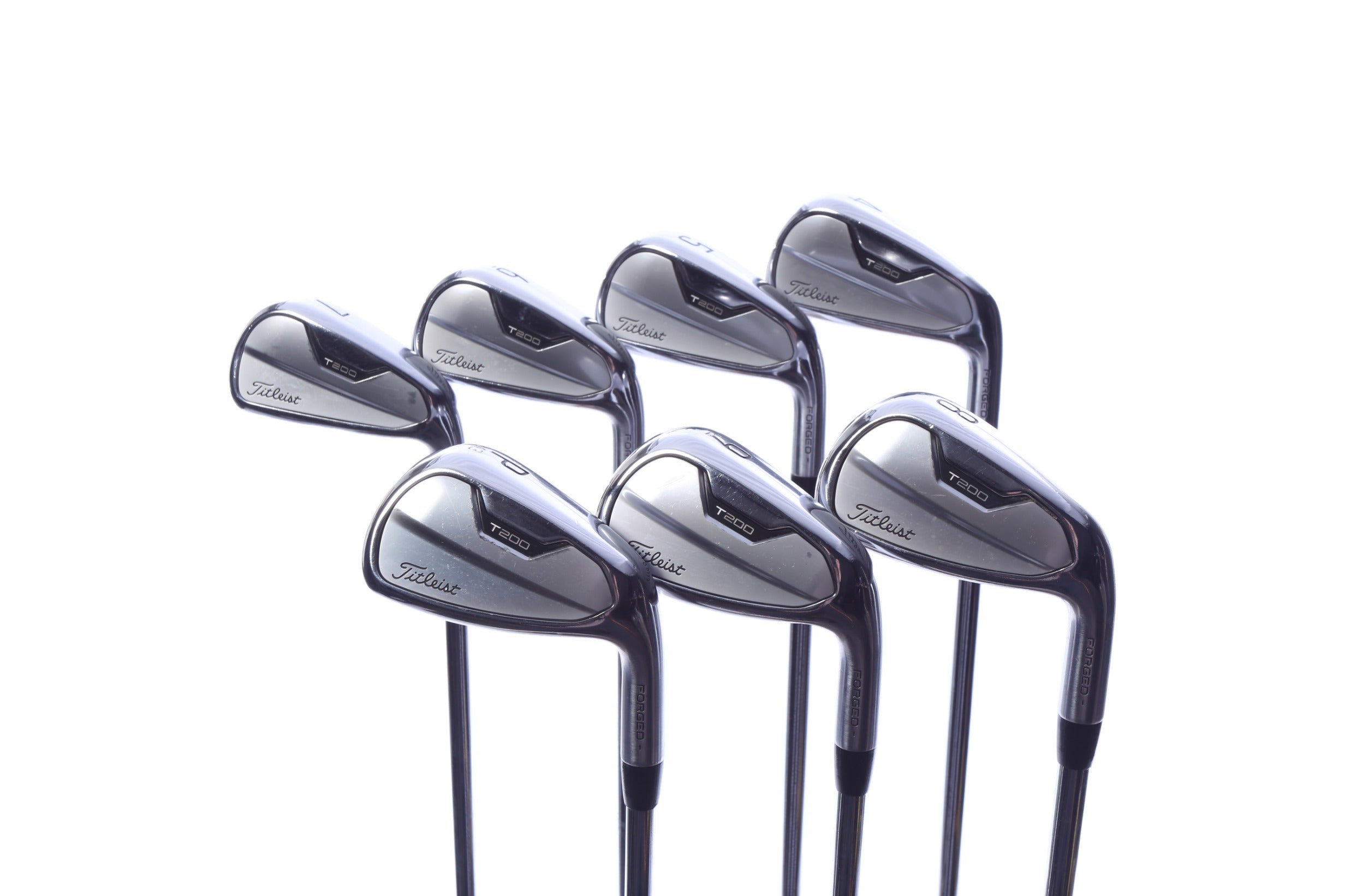 Used Titleist 2021 T200 Iron Set - Right-Handed - 4-PW - Stiff Flex
