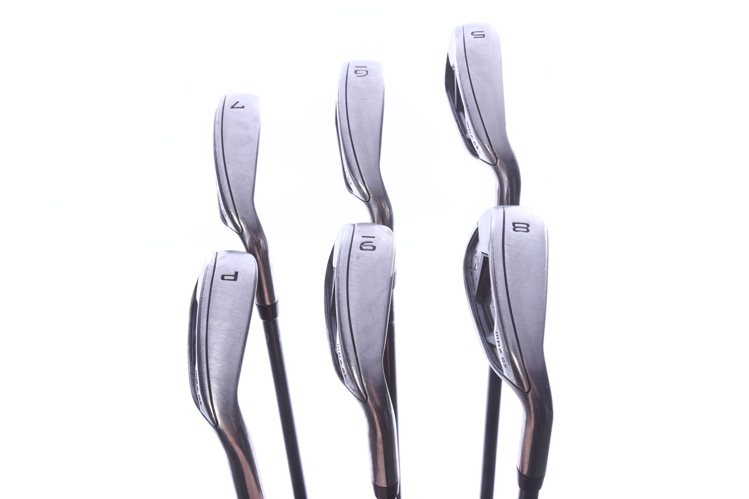 Used Callaway Rogue ST MAX OS Iron Set - Right-Handed - 5-PW - Seniors Flex-Next Round