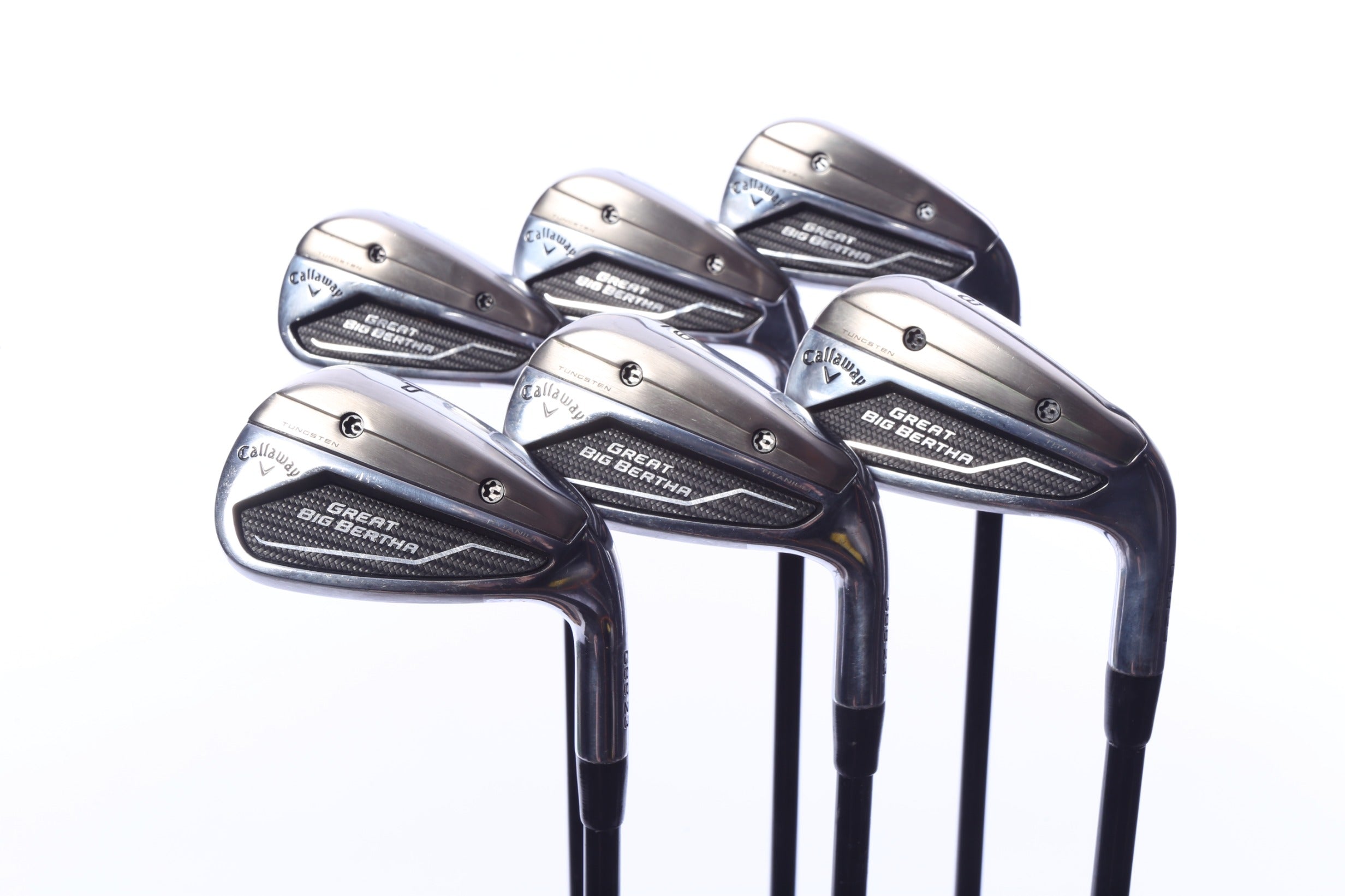 Used Callaway Great Big Bertha 23 Iron Set - Right-Handed - 5-PW - Ladies Flex