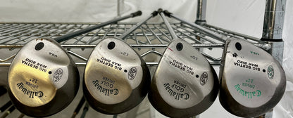 Wholesale Lot of 20 Golf Clubs - Callaway Woods & Drivers-Next Round