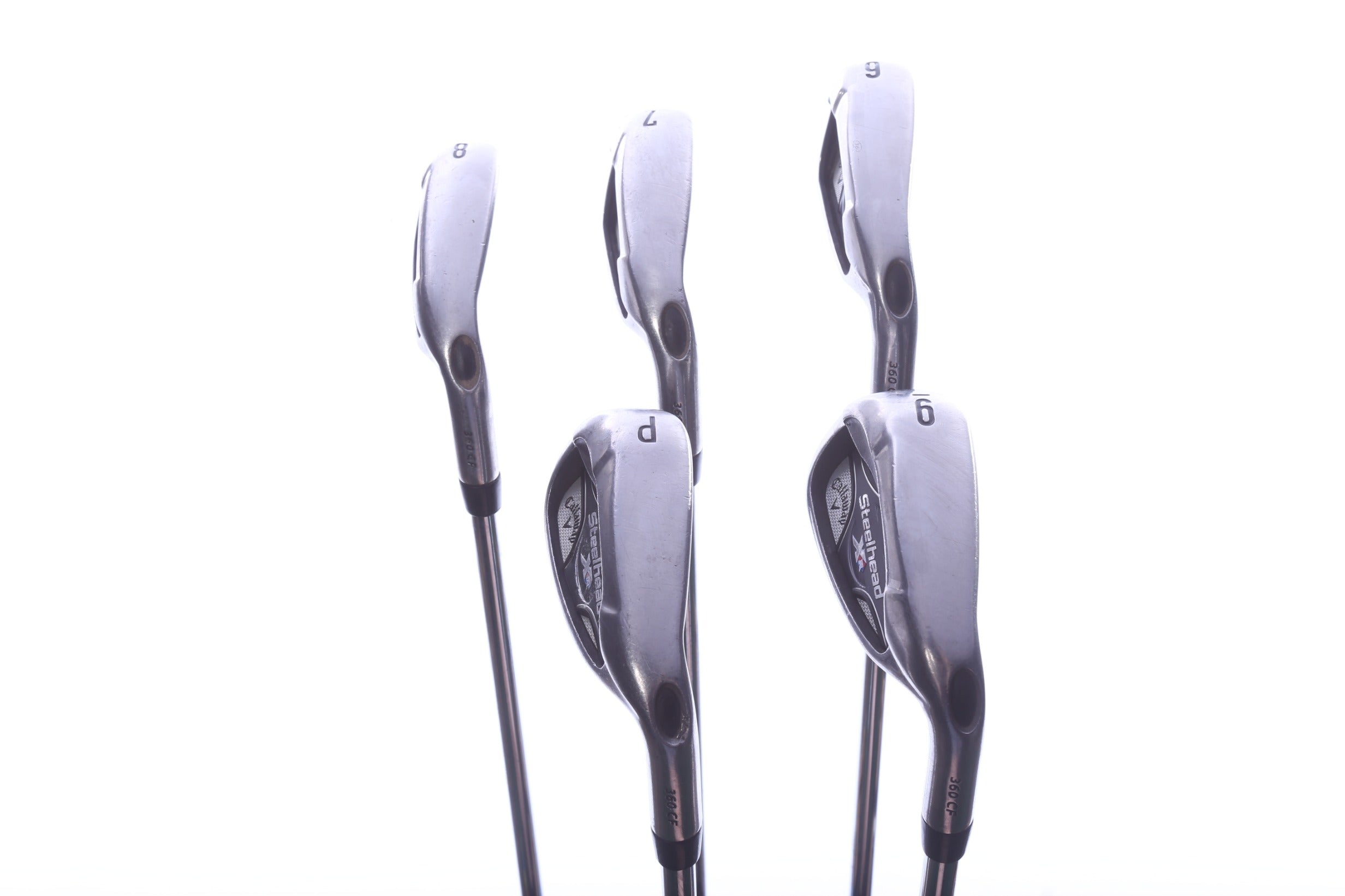 Used Callaway Steelhead XR Iron Set - Right-Handed - 6-PW - Stiff Flex