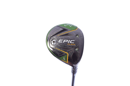 Used Callaway Epic Flash 5-Wood - Right-Handed - 18 Degrees - Stiff Flex