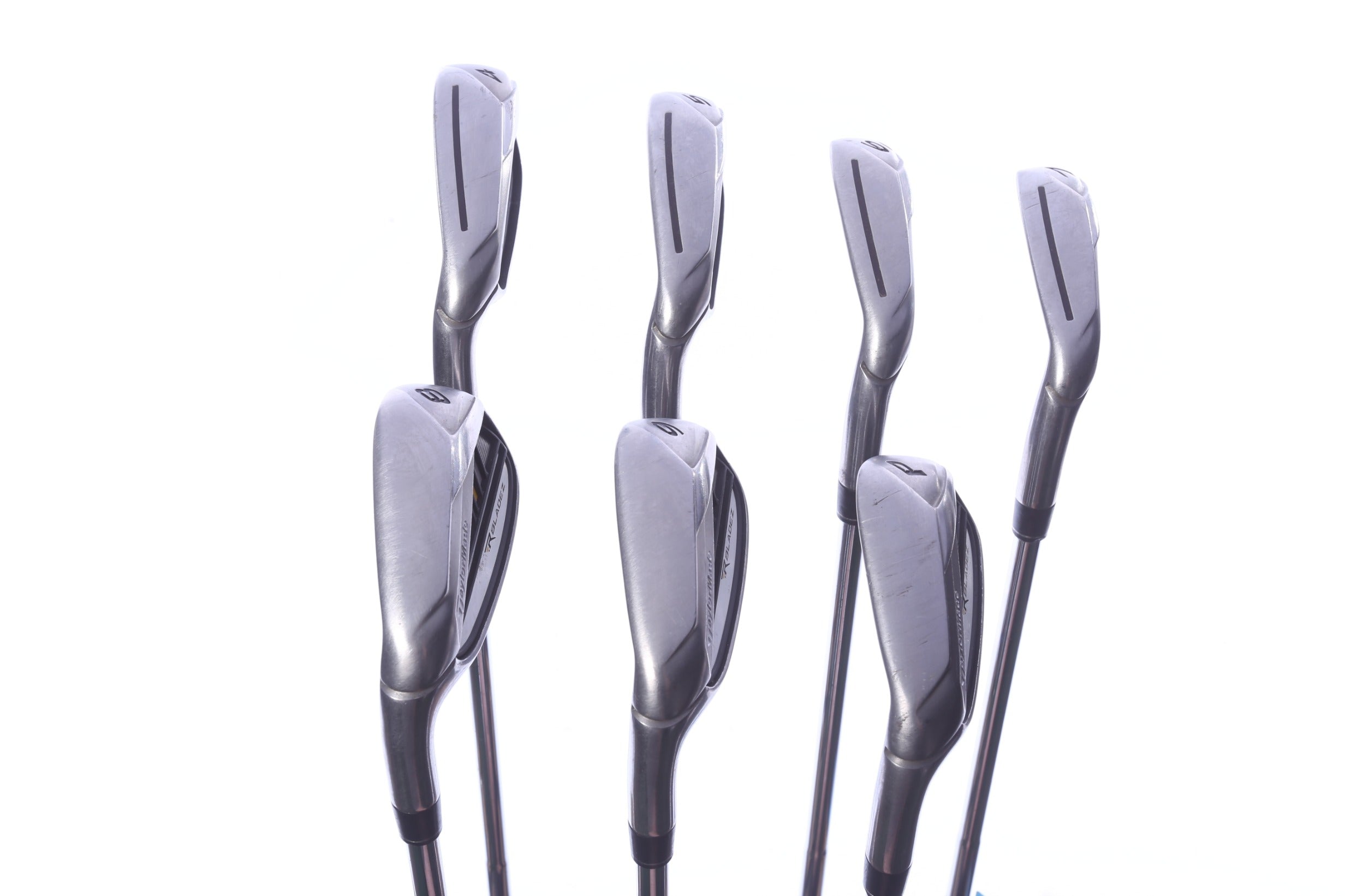 Used TaylorMade RocketBladez Iron Set - Left-Handed - 4-PW - Regular Flex-Next Round