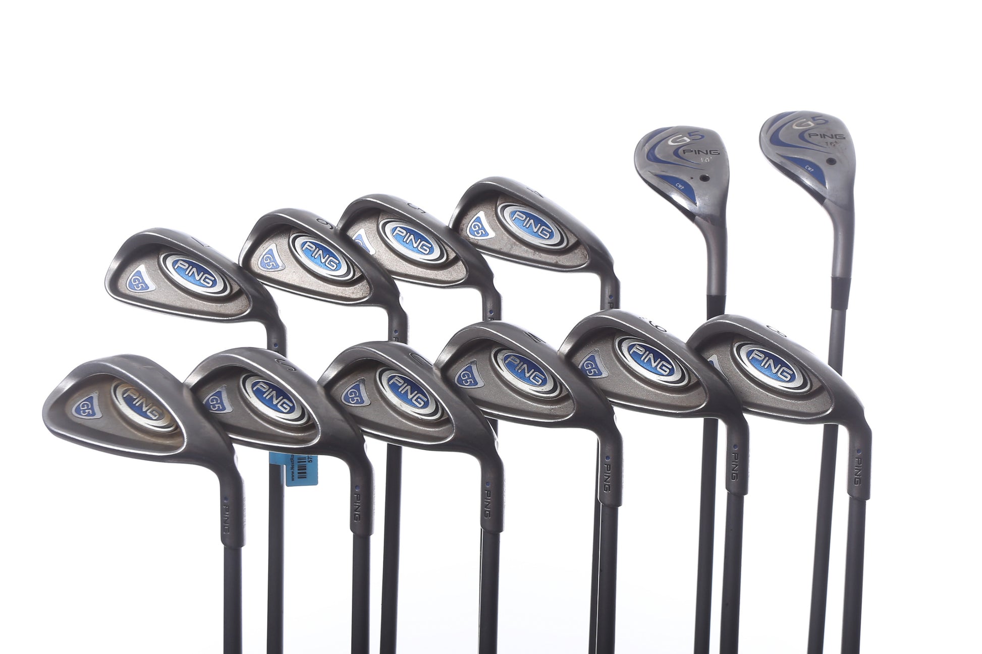 Used Ping G5 Iron Set - Right-Handed - 2H, 3H, 4-LW - Regular Flex-Next Round