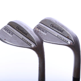 Used Cleveland RTX 6 ZipCore Tour Rack Wedge Set - Right-Handed - 52*, 56* - Wedge Flex-Next Round