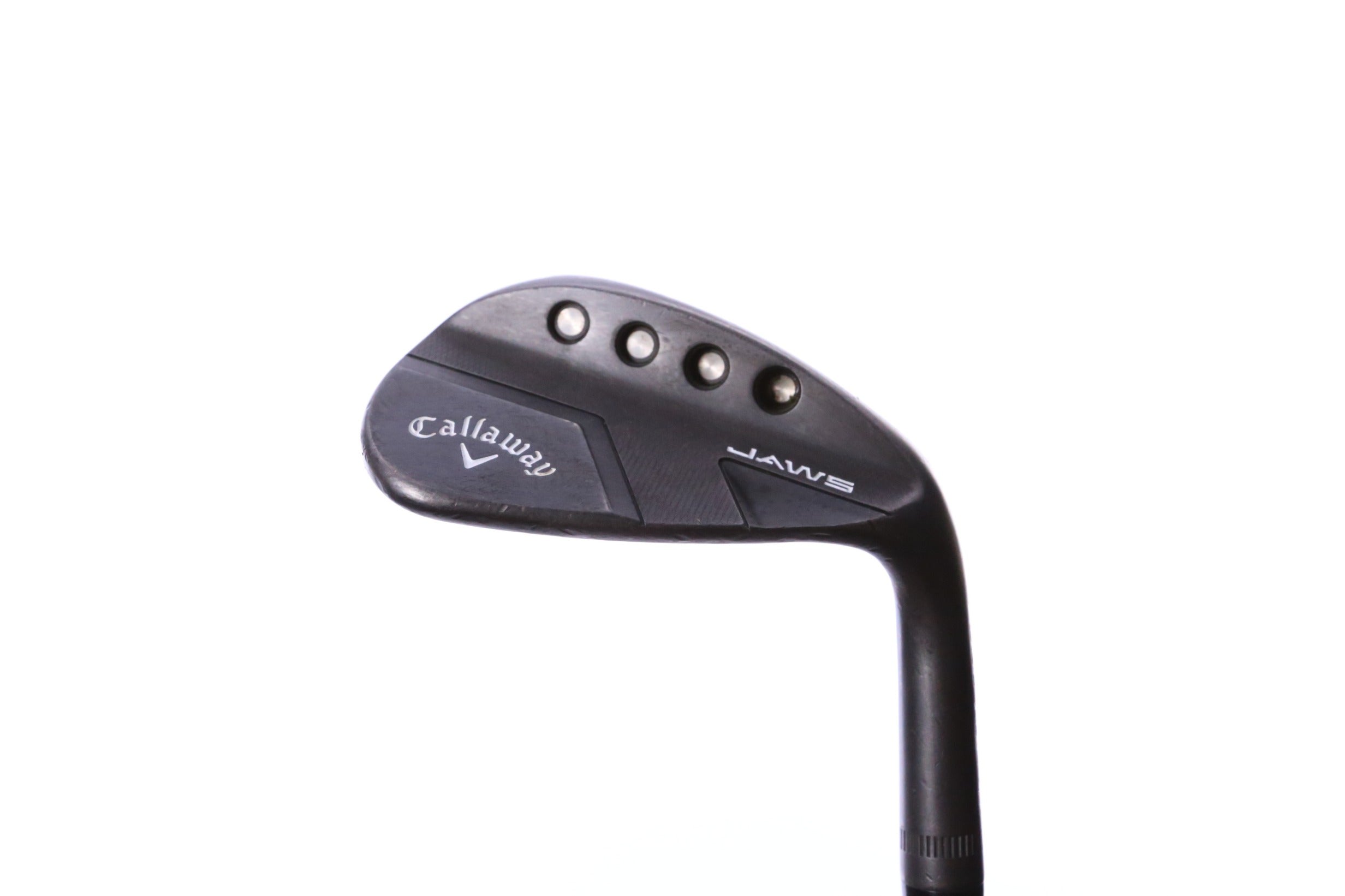 Used Callaway JAWS Full Toe Black Sand Wedge - Right-Handed - 56 Degrees - Stiff Flex