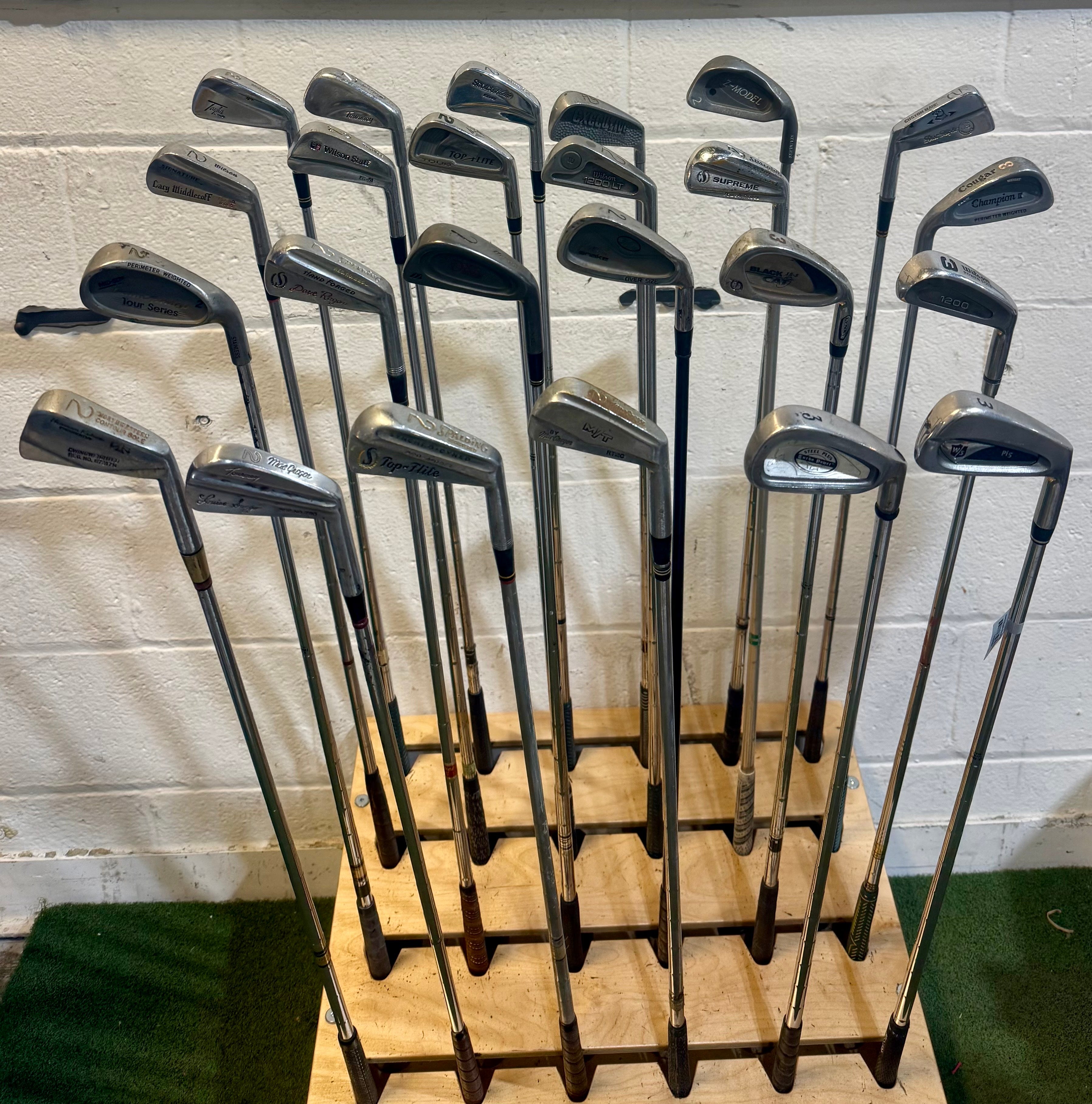 Wholesale Lot of 45 Golf Clubs - Assorted Single Irons-Next Round