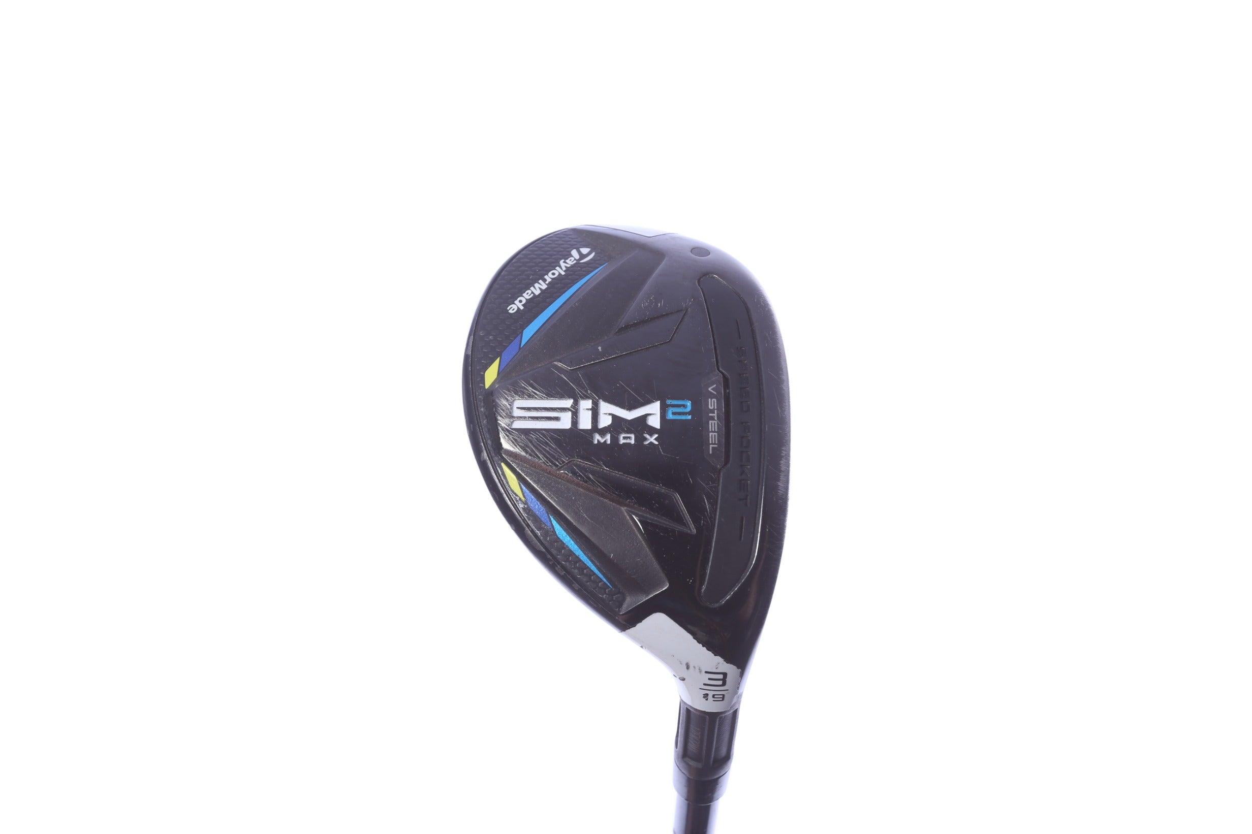 Used TaylorMade SIM2 MAX Rescue 3H Hybrid - Right-Handed - 19 Degrees - Stiff Flex