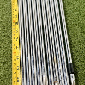 Wholesale Lot of 10 Golf Shafts- Accra iseries steel - 110i & 115i-Next Round