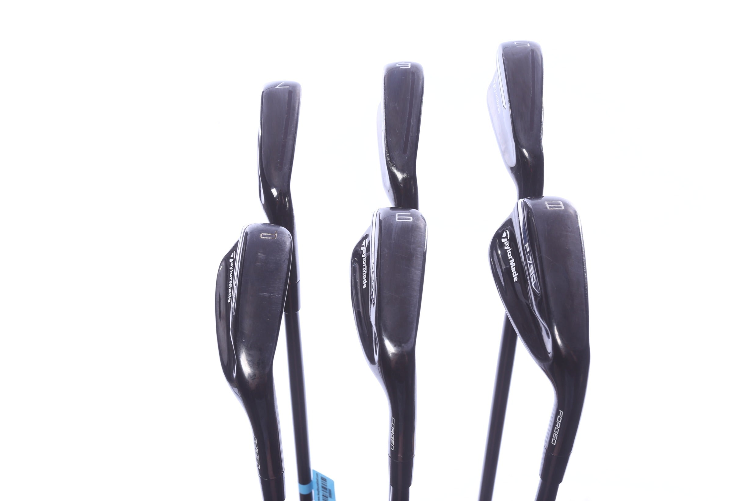 Used TaylorMade P790 Black Iron Set - Right-Handed - 5-PW - Stiff Flex-Next Round