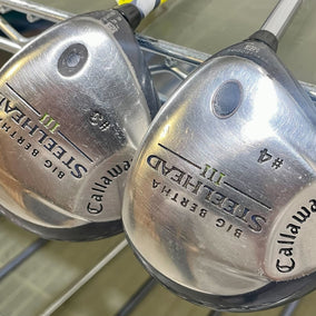 Wholesale Lot of 25 Golf Clubs - Callaway Big Bertha Steelhead III Fairway Woods-Next Round