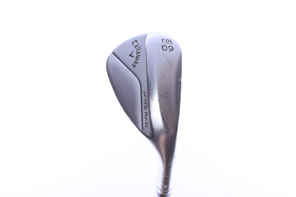 Used Callaway Jaws Full Toe Raw Face Chrome Lob Wedge - Right-Handed - 60 Degrees - Wedge Flex-Next Round