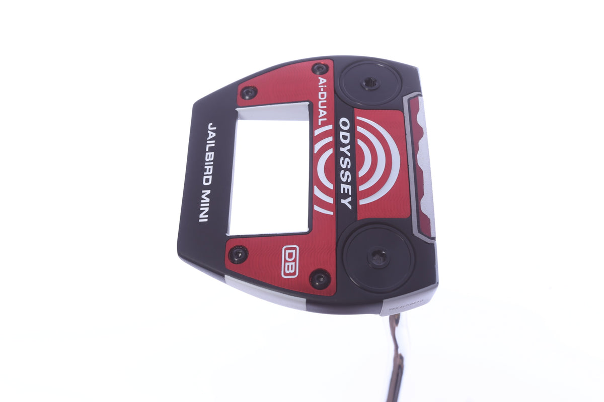 Used Odyssey Ai-DUAL Jailbird Mini Putter - Right-Handed - 36 in - Mallet
