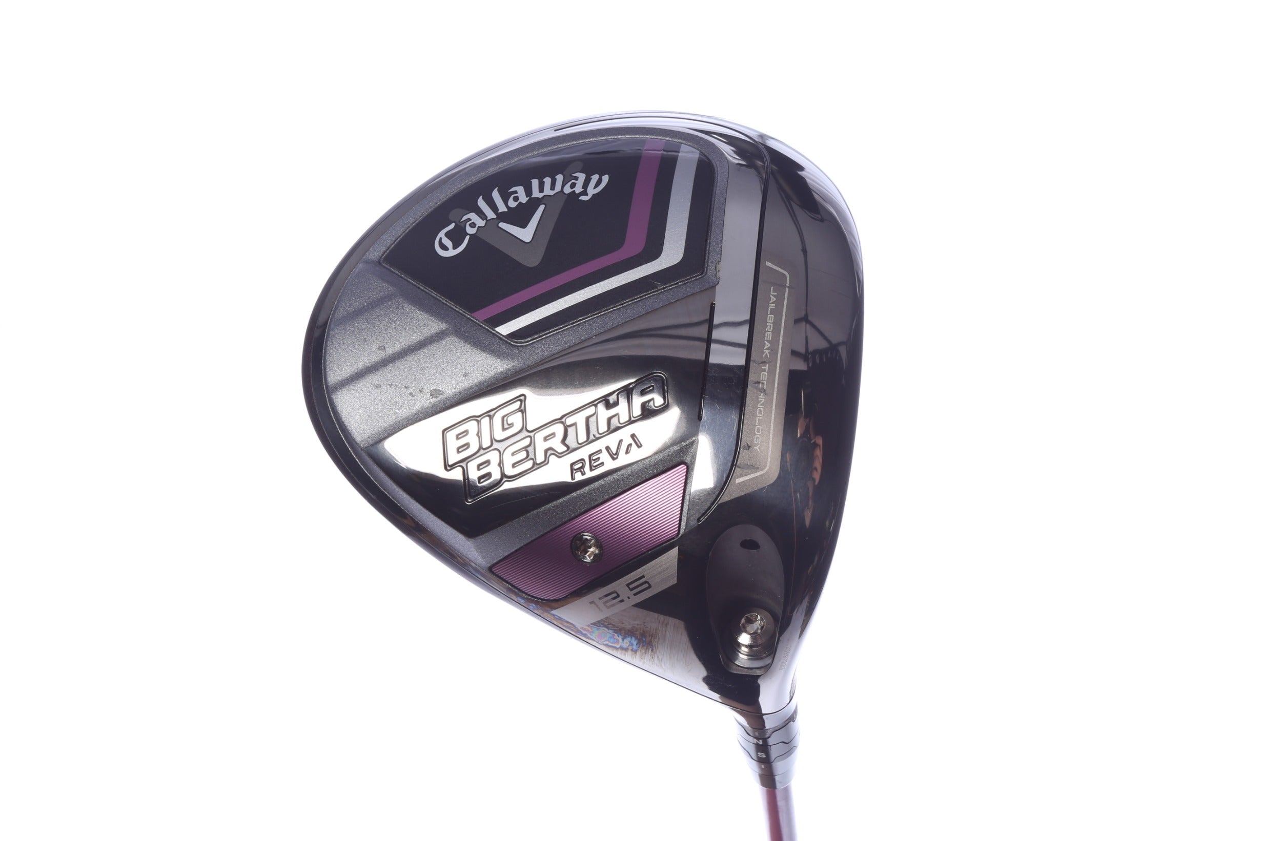 Used Callaway Big Bertha REVA 23 Driver - 12.5 Degrees - Ladies Flex Acer Velocity Pink - Right-Handed-Next Round