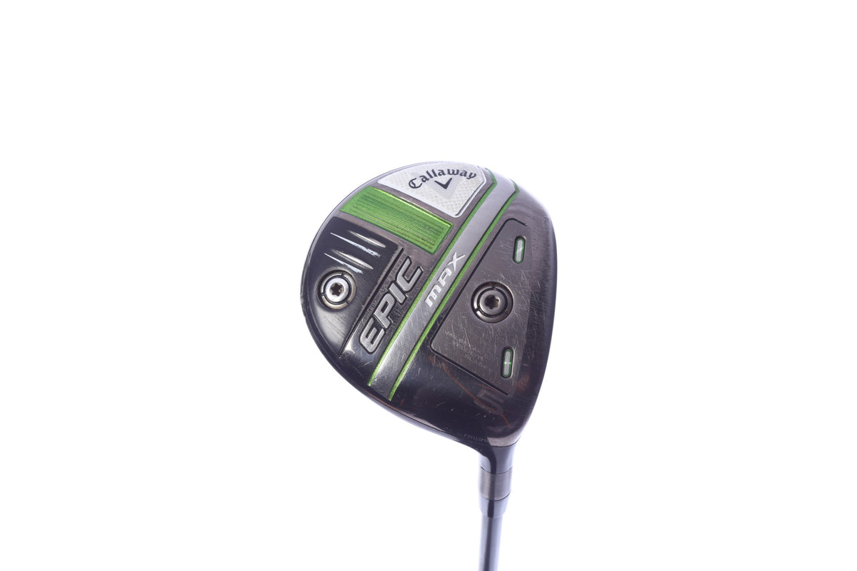 Used Callaway Epic MAX 5-Wood - Right-Handed - 18 Degrees - Stiff Flex