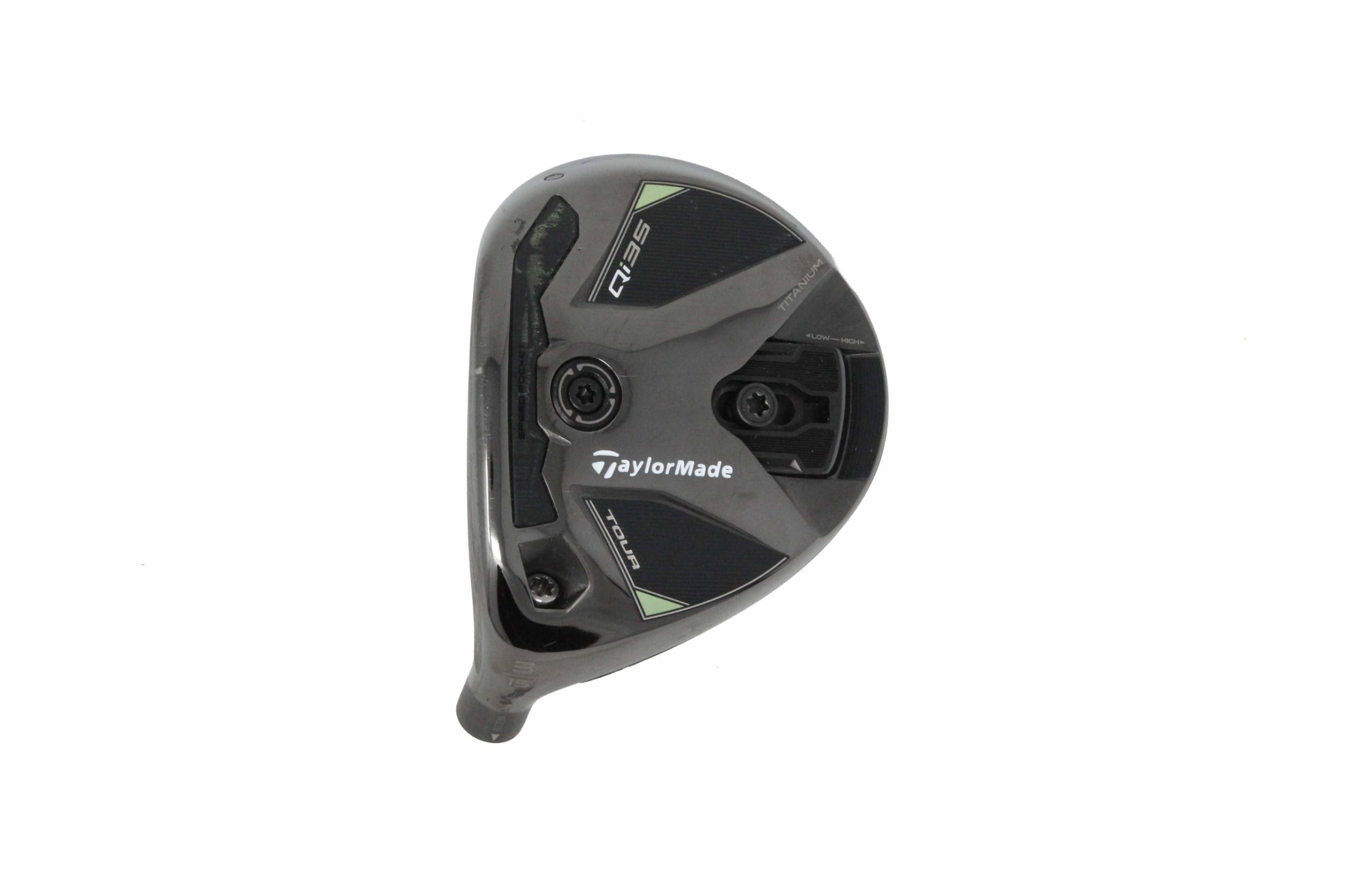 Used TaylorMade Qi35 Tour 3-Wood - HEAD ONLY - Left-Handed - 15 Degrees