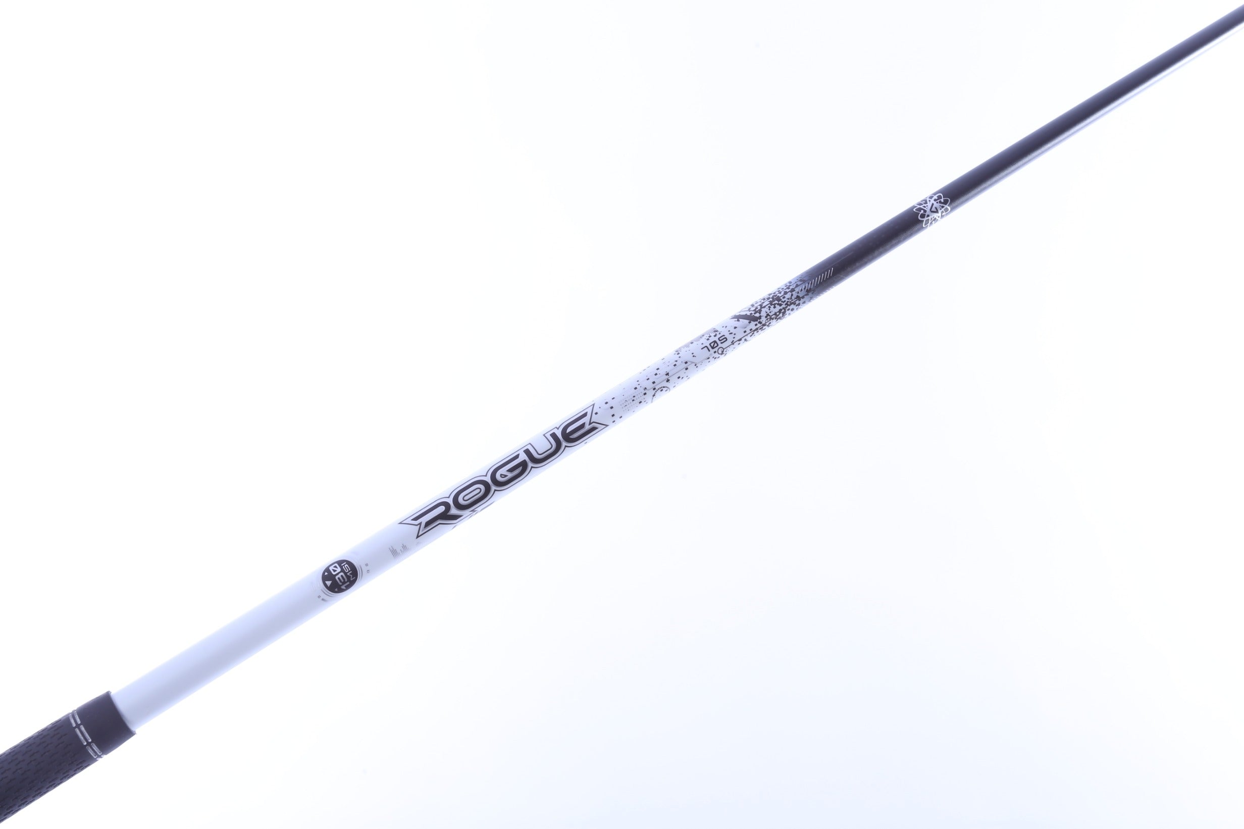 Used Aldila Rogue Black 130 MSI Driver Shaft Stiff Flex Graphite - 44 in - Ping Adapter-Next Round