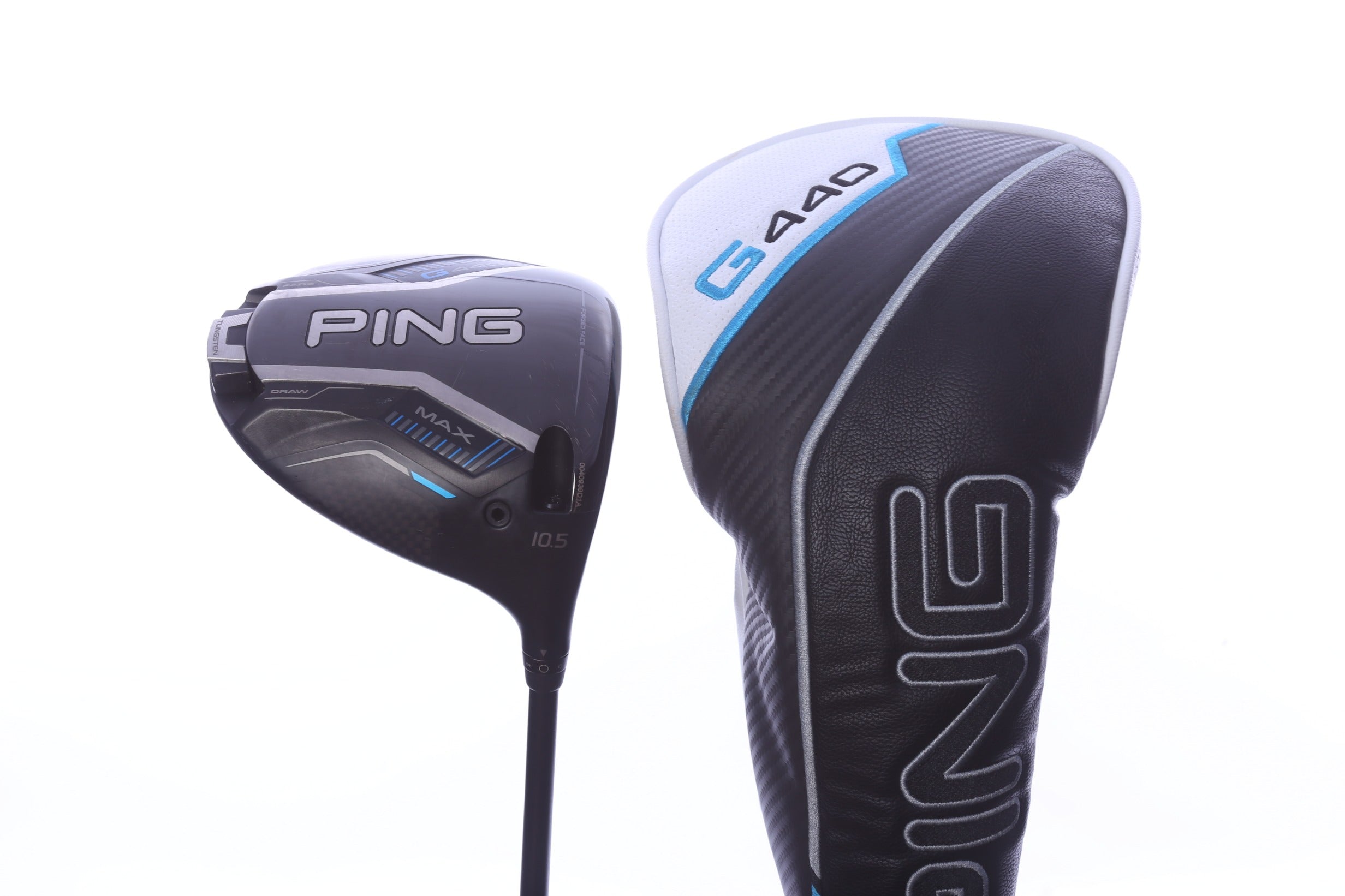 Used Ping G440 MAX Driver - 10.5 Degrees - Stiff Flex Mitsubishi Tensei 1K Black - Right-Handed