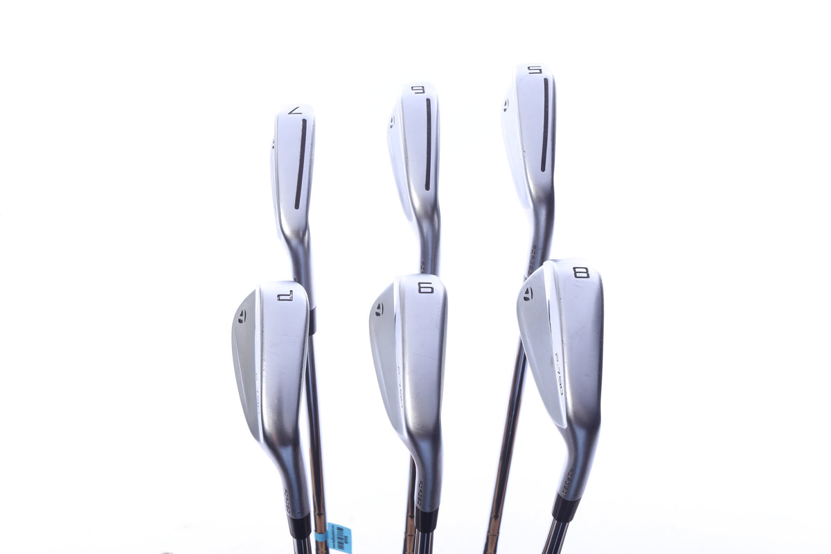 Used TaylorMade 2021 P790 Iron Set - Right-Handed - 5-PW - Stiff Flex-Next Round