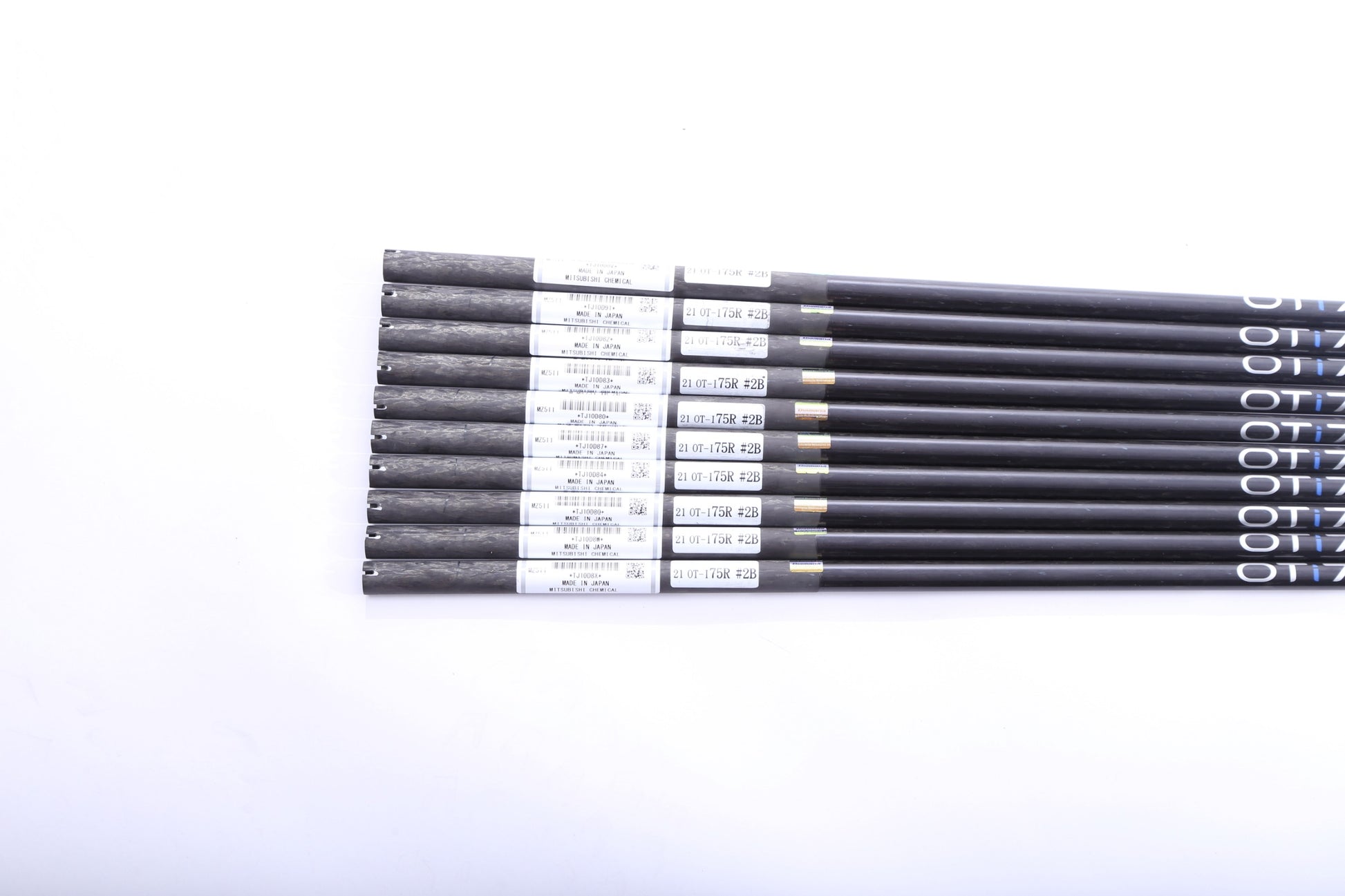 Used Mitsubishi Ot Irons 75 Pll Regular Graphite Iron Shaft Set 36"-39"-Next Round