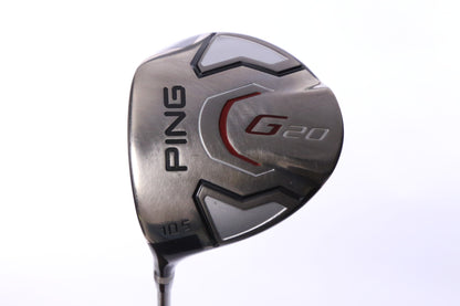 Used Ping G20 Driver - 10.5 Degrees - Stiff Flex Ping TFC 169D - Left-Handed