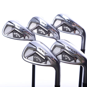Used Callaway Apex 21 Iron Set - Right-Handed - 6-PW - Seniors Flex-Next Round