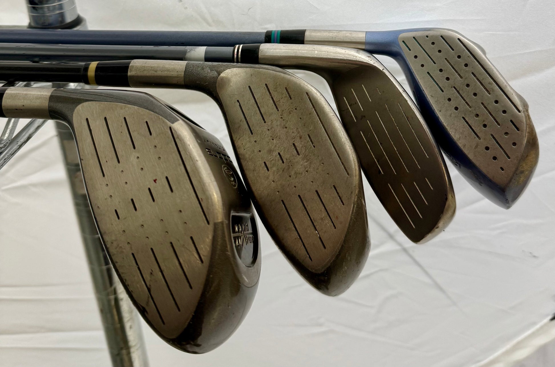 Wholesale Lot of 40 Golf Clubs - Cobra & Adams - Drivers & Woods-Next Round