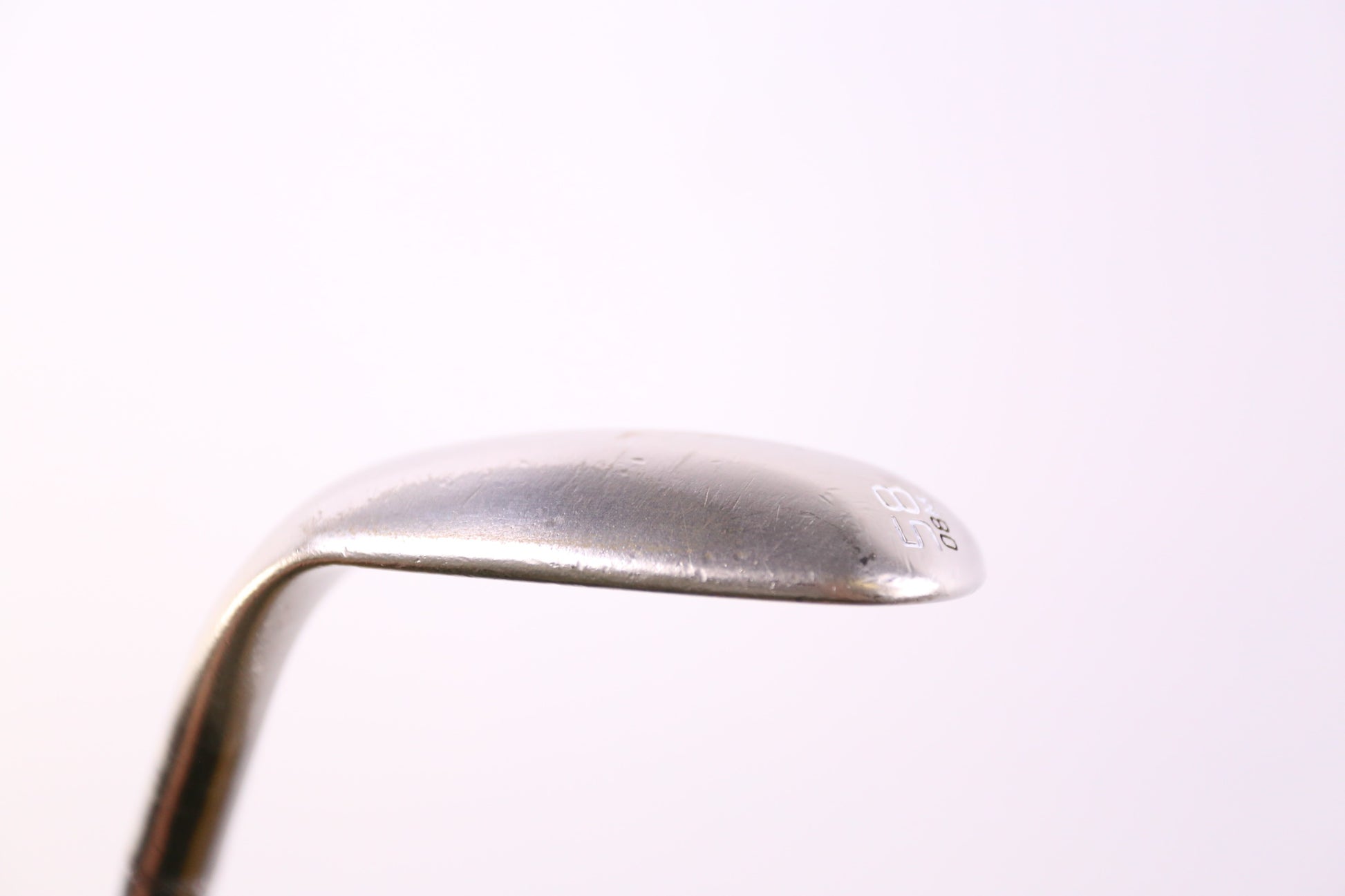 Used Titleist Vokey SM9 Brushed Steel Lob Wedge - Right-Handed - 58 Degrees - Regular Flex-Next Round