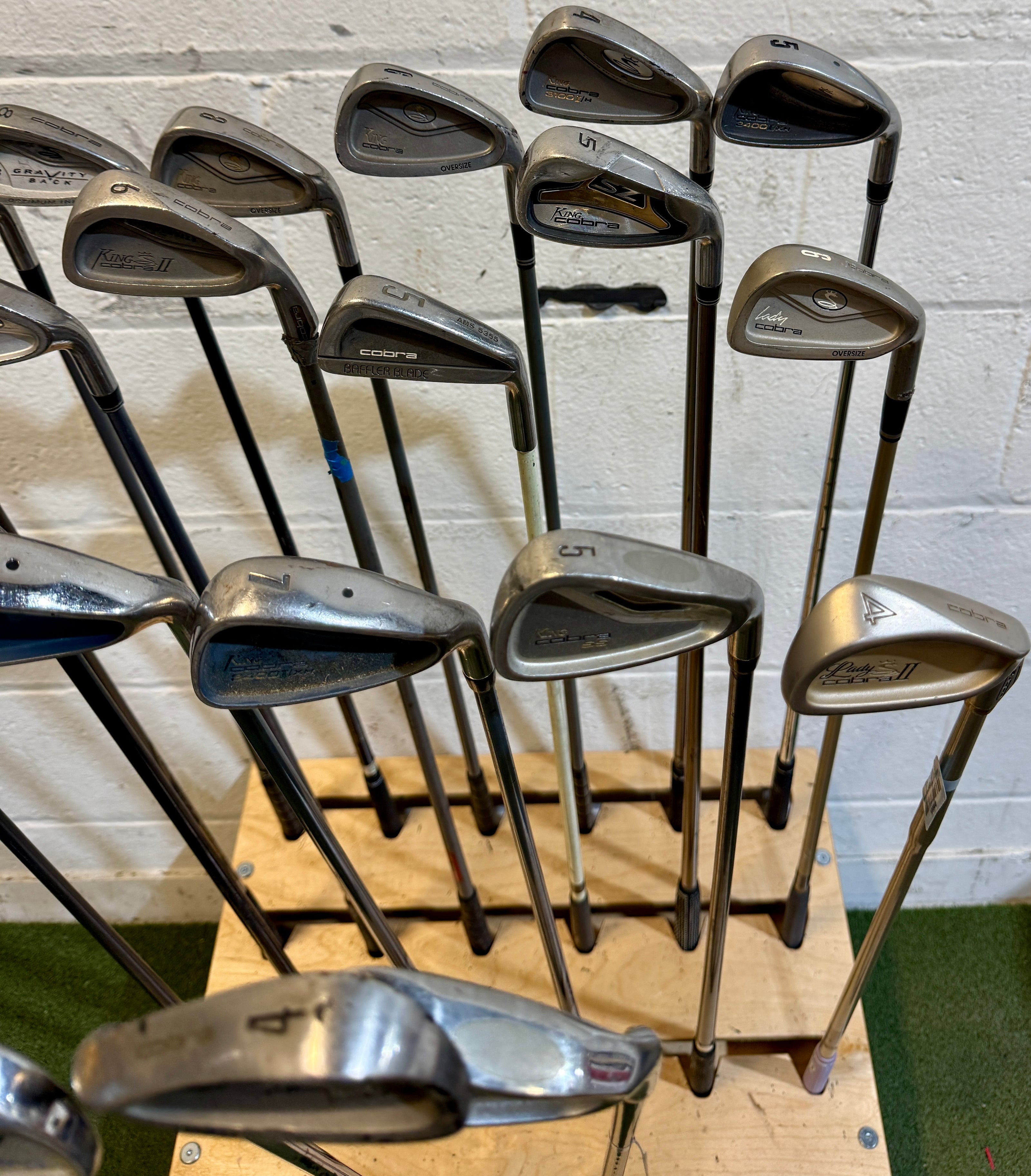 Wholesale Lot of 45 Golf Clubs - Cobra Single Irons-Next Round