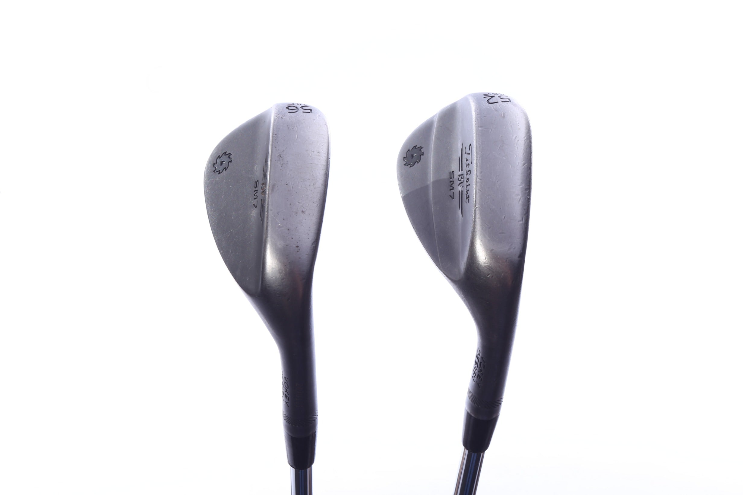 Used Titleist Vokey SM7 Jet Black Wedge Set - Right-Handed - 52*, 56* - Wedge Flex