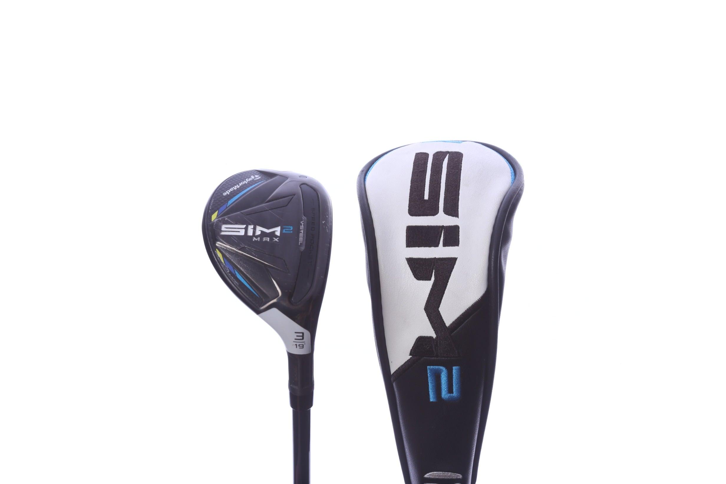 Used TaylorMade SIM2 Rescue 3H Hybrid - Right-Handed - 19 Degrees - Stiff Flex