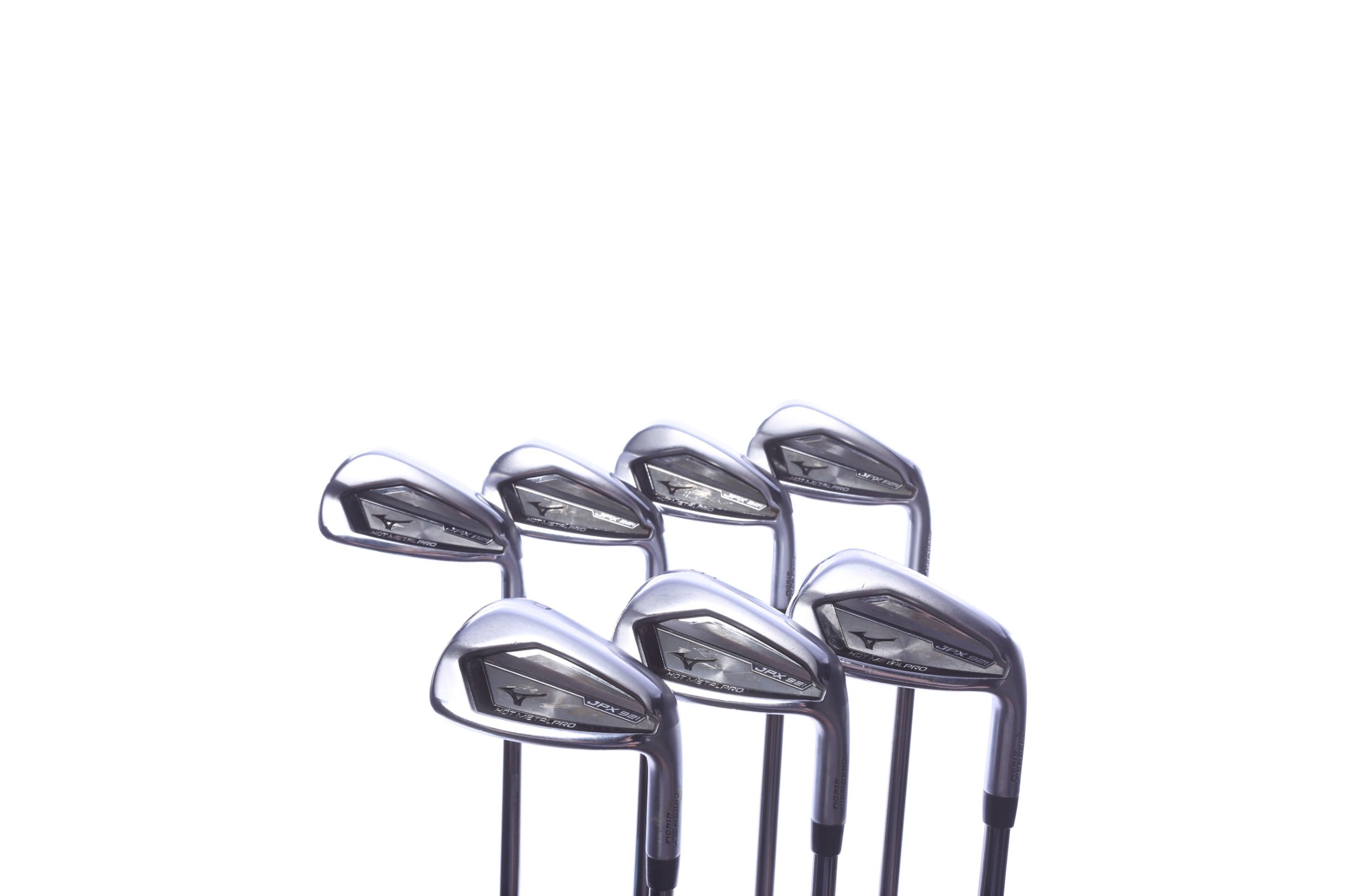 Used Mizuno JPX 921 Hot Metal Pro Iron Set - Right-Handed - 4-PW - Regular Flex