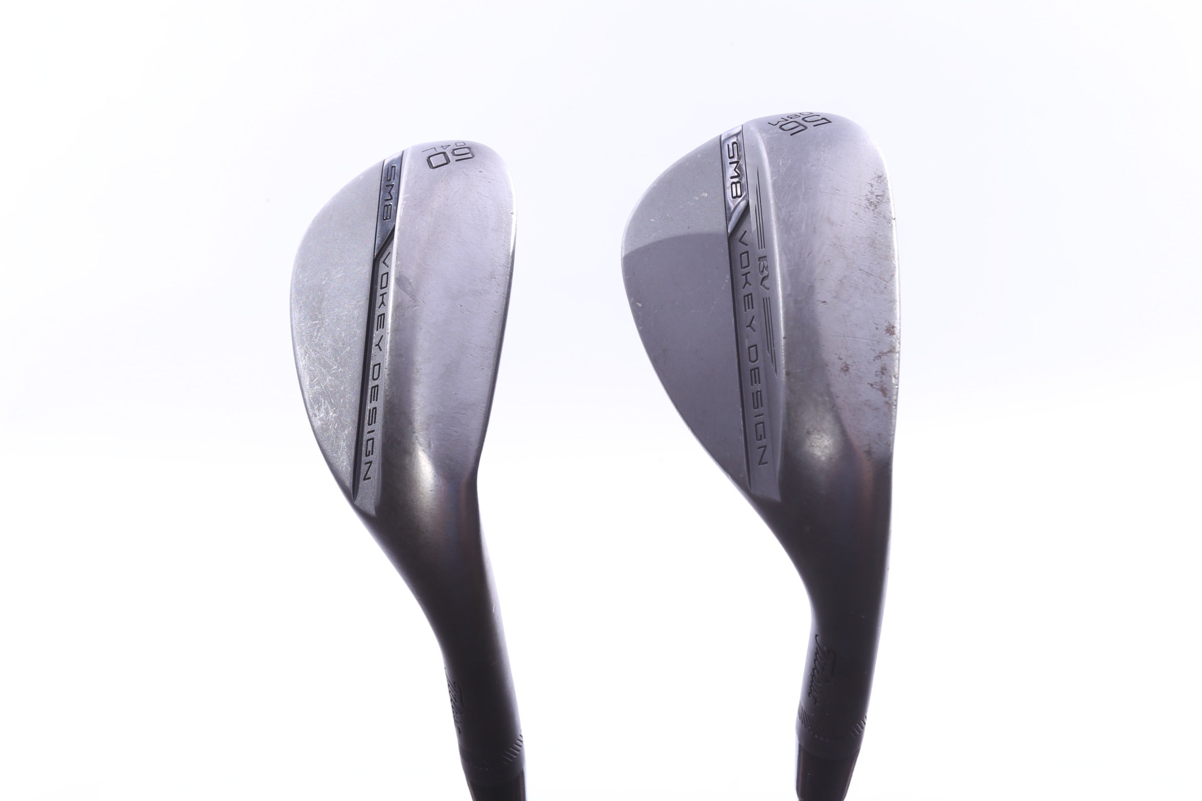 Used Titleist Vokey SM8 Jet Black Wedge Set - Right-Handed - 56*, 60* - Wedge Flex-Next Round