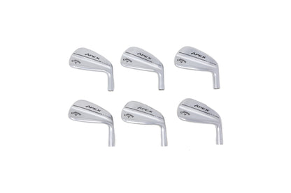 Used Callaway Apex Ti Fusion Plated Iron Set - HEADS ONLY - Right-Handed - 5-PW