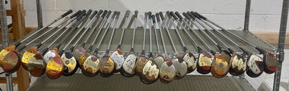 Wholesale Lot of 25 Assorted Persimmon Drivers/Fairway-Next Round