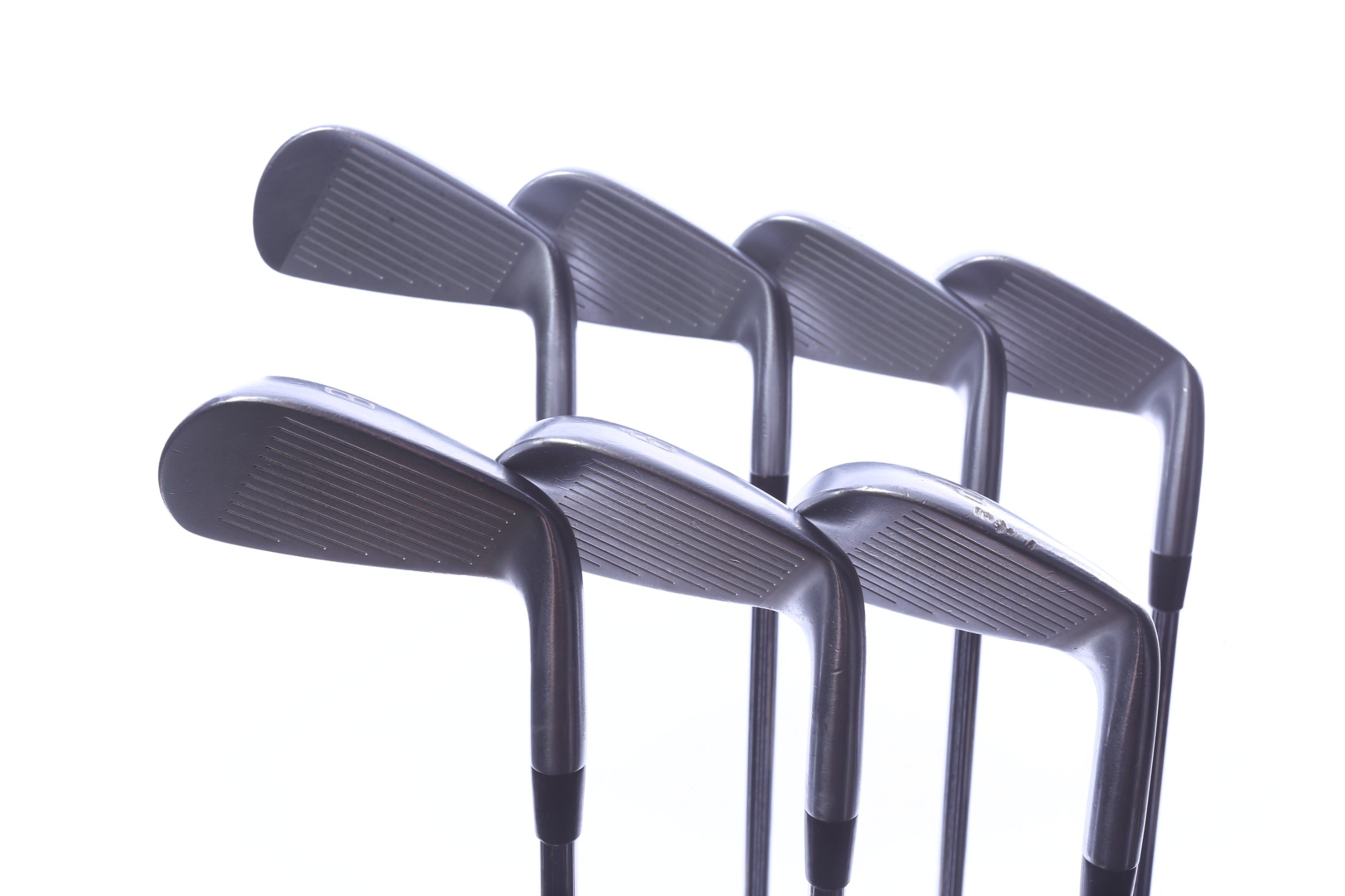 Used Mizuno JPX 919 Forged Iron Set - Left-Handed - 4-PW - Stiff Flex