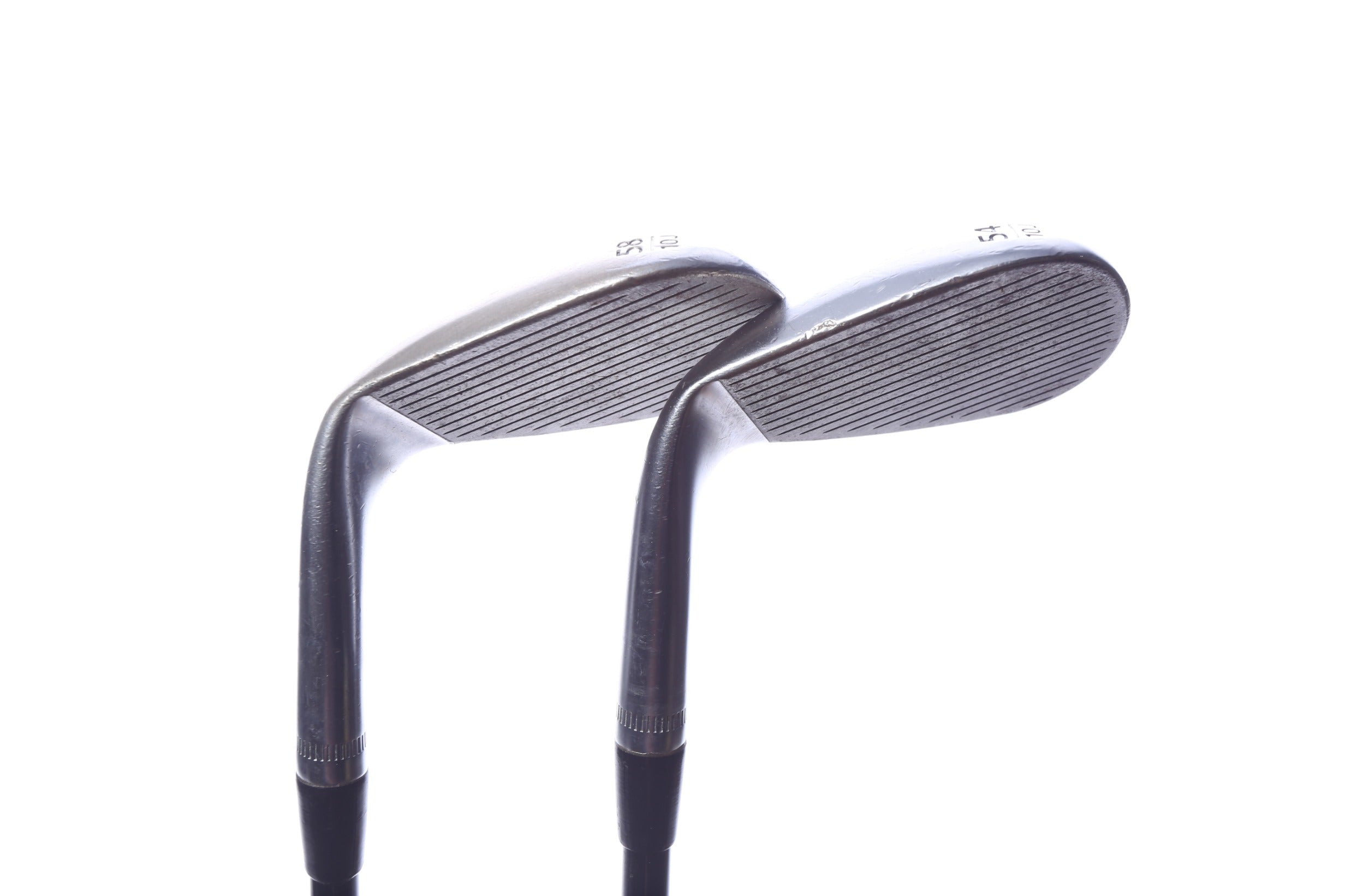 Used Callaway JAWS Raw Chrome Wedge Set - Right-Handed - 54*, 58* - Tour Extra Stiff Flex
