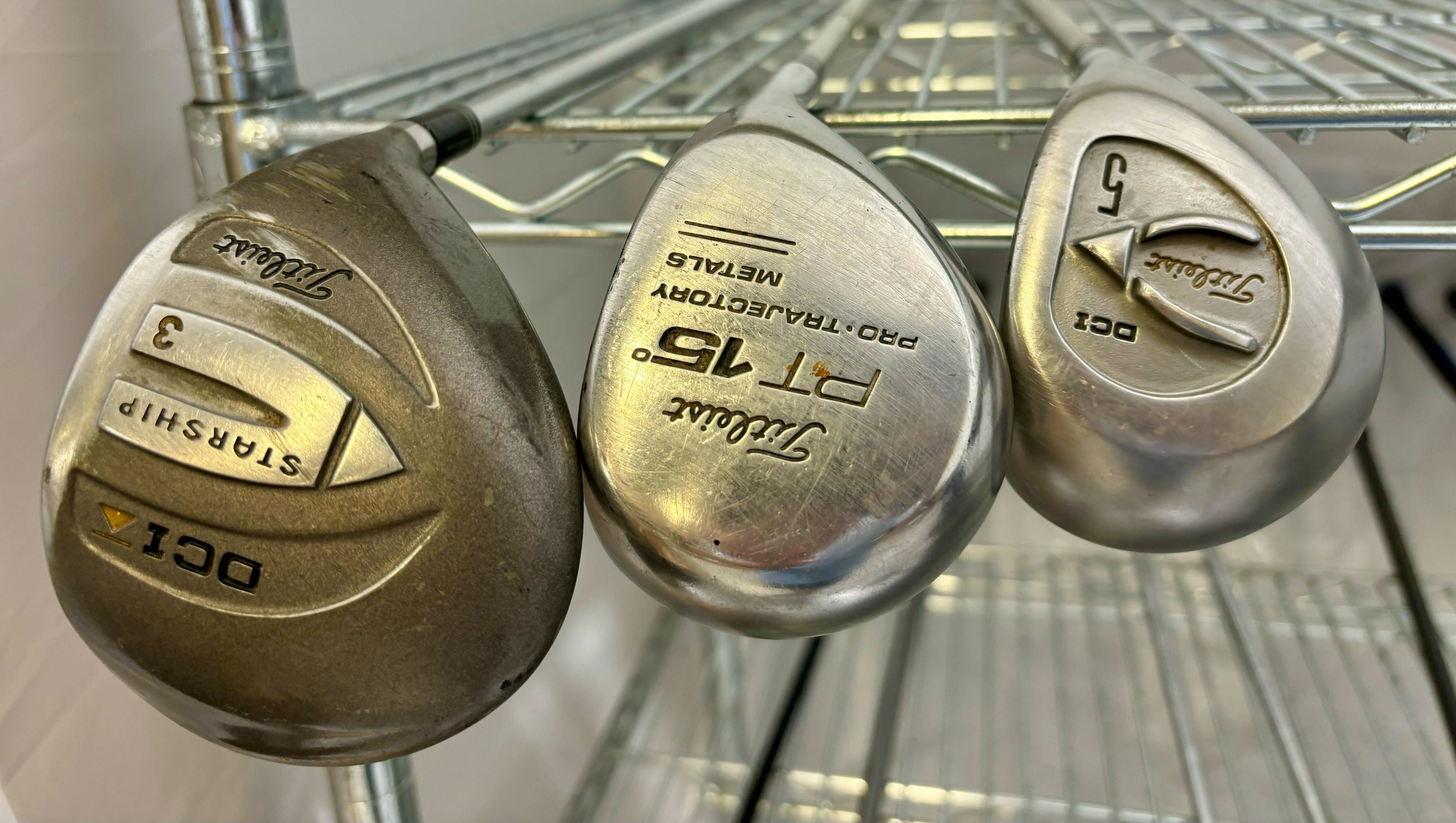 Wholesale Lot of 30 Golf Clubs - Titleist Fairway Woods-Next Round