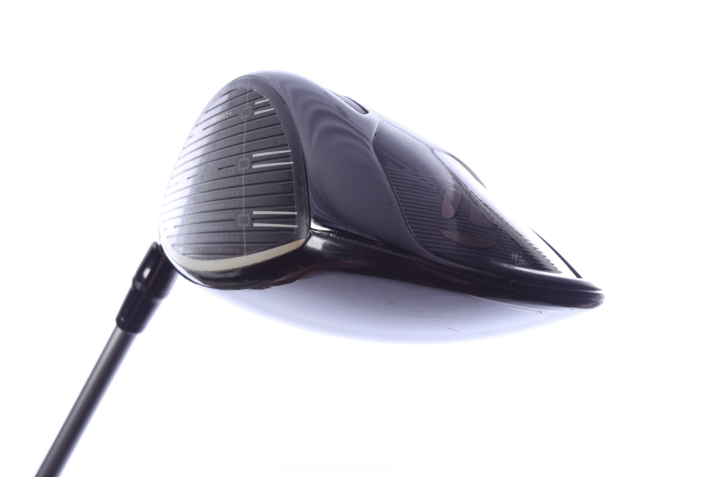 Used TaylorMade Qi35 Max Designer Black Driver - 9 Degrees - Stiff Flex Fujikura Air Speeder - Right-Handed