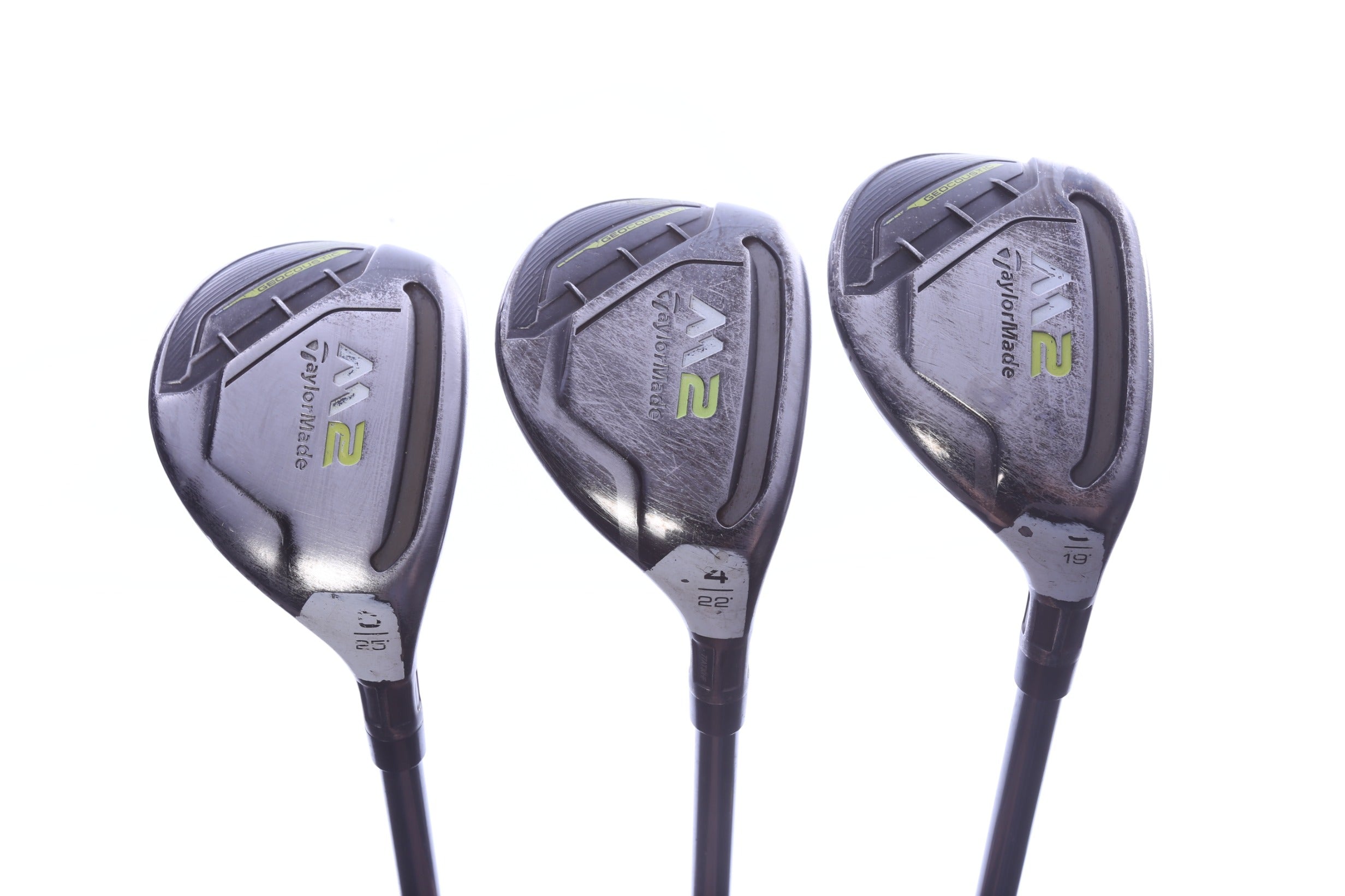 Used TaylorMade M2 Rescue 2017 Hybrid Set - Right-Handed - 3H, 4H, 5H - Regular Flex-Next Round