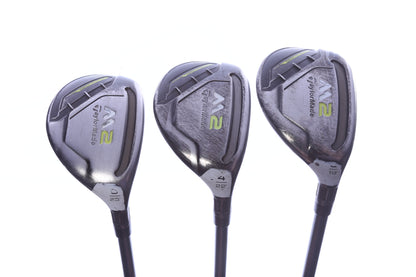 Used TaylorMade M2 Rescue 2017 Hybrid Set - Right-Handed - 3H, 4H, 5H - Regular Flex-Next Round