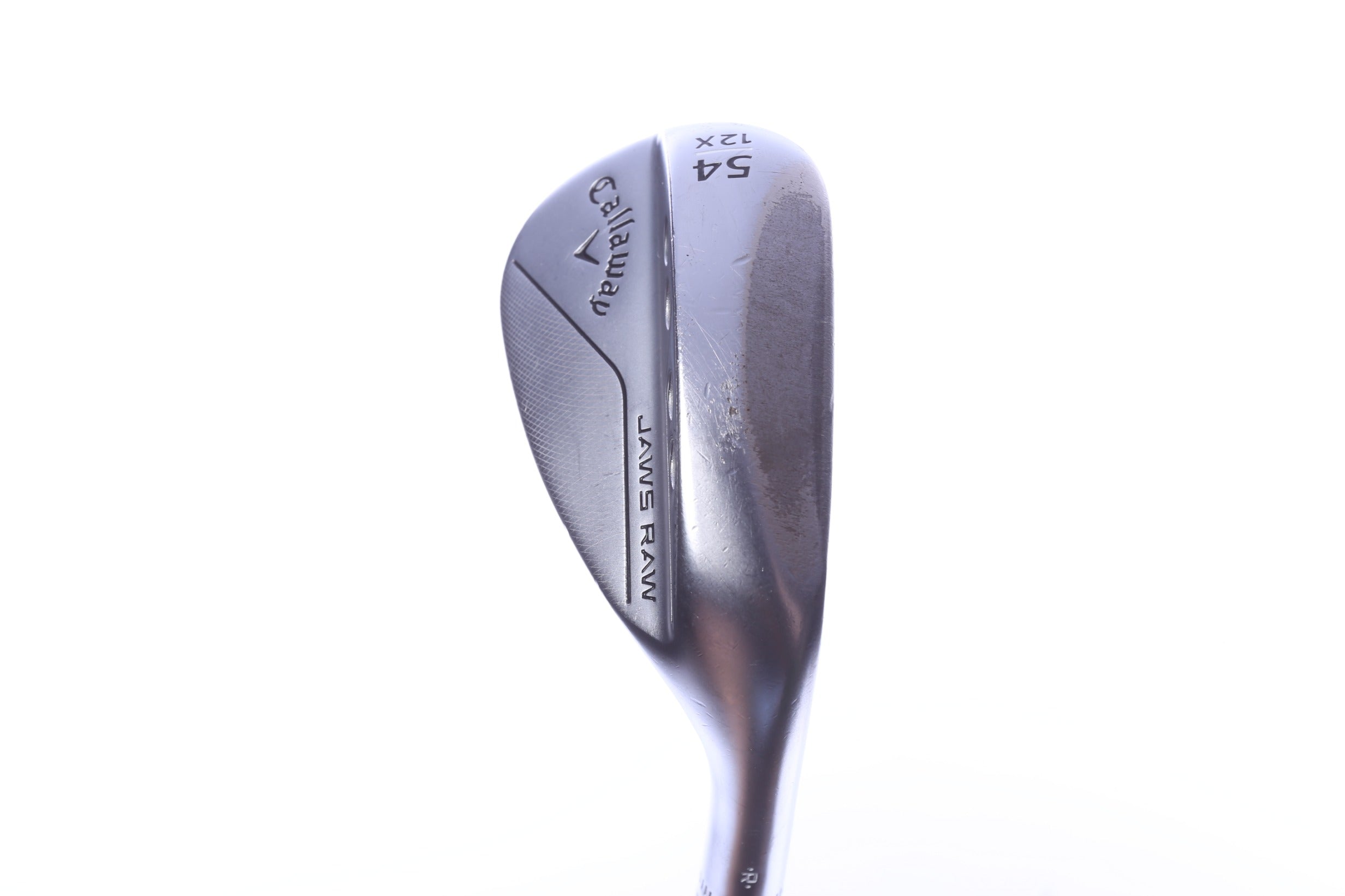 Used Callaway JAWS Raw Chrome Sand Wedge - Right-Handed - 54 Degrees - Seniors Flex-Next Round